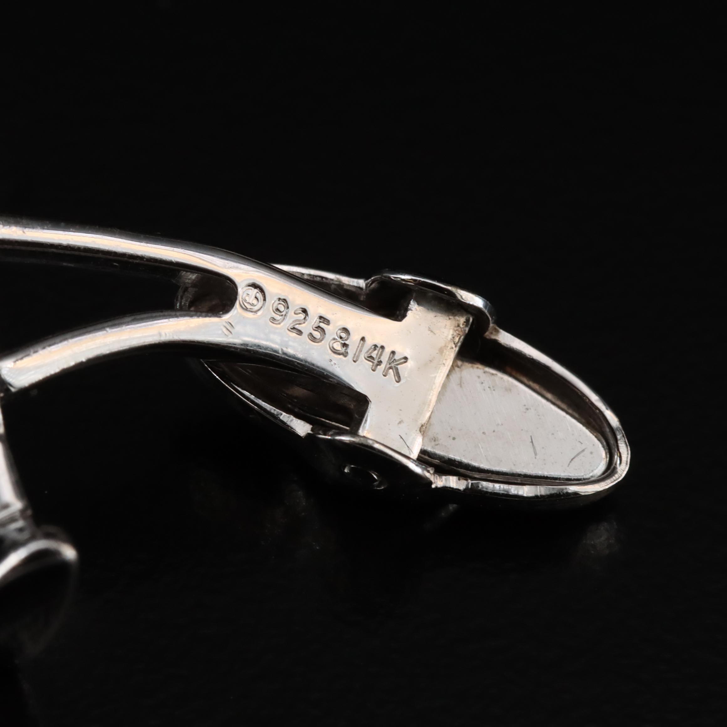 Dolan Bullock, Walter E. Hayward and Mexican Sterling Travel Cufflinks