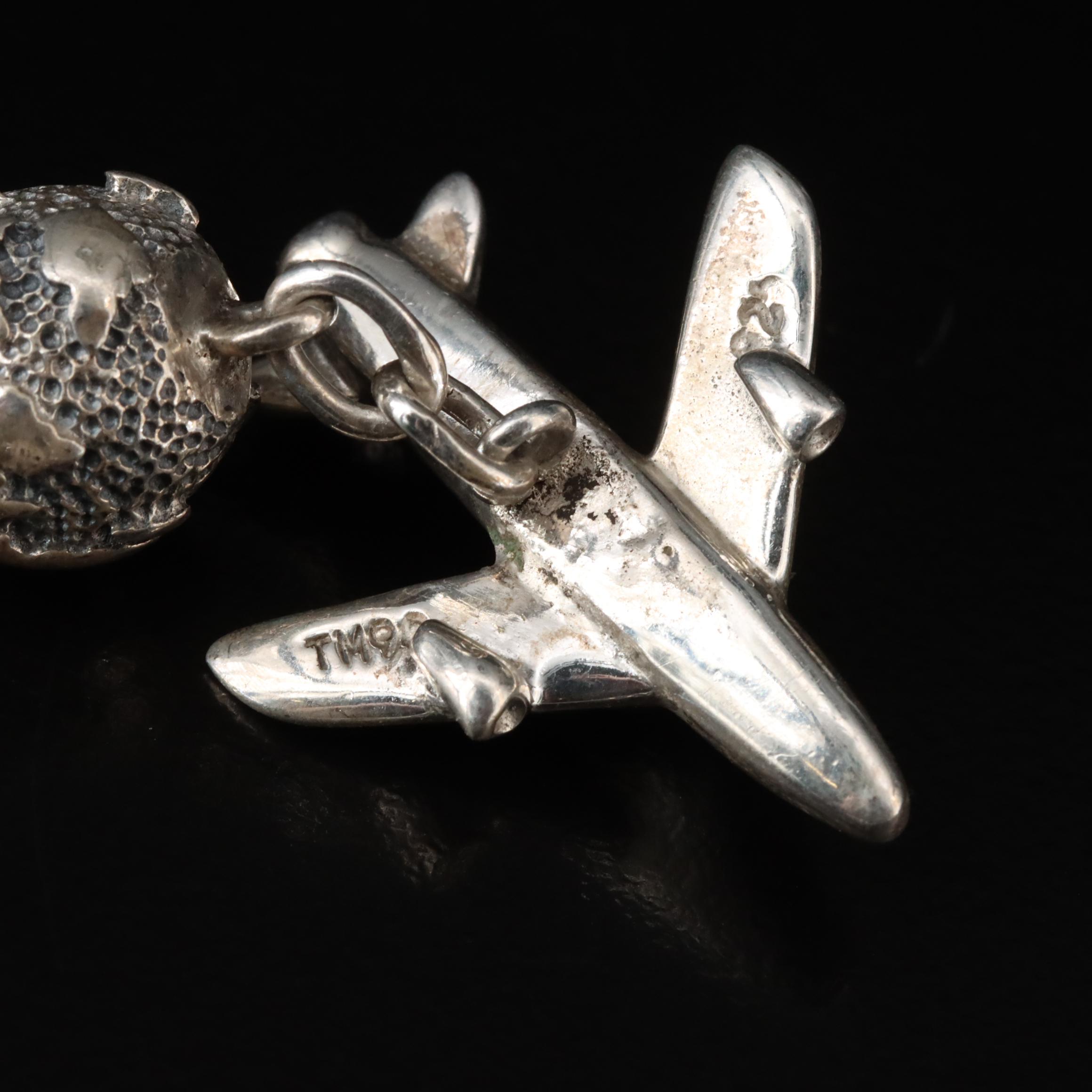 Dolan Bullock, Walter E. Hayward and Mexican Sterling Travel Cufflinks