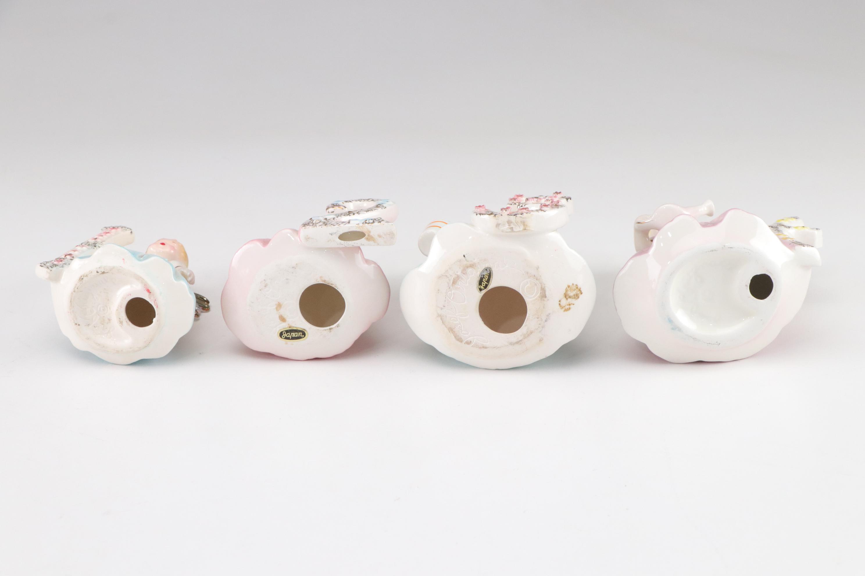 Josef Originals and Other Porcelain Birthday Angel Figurines