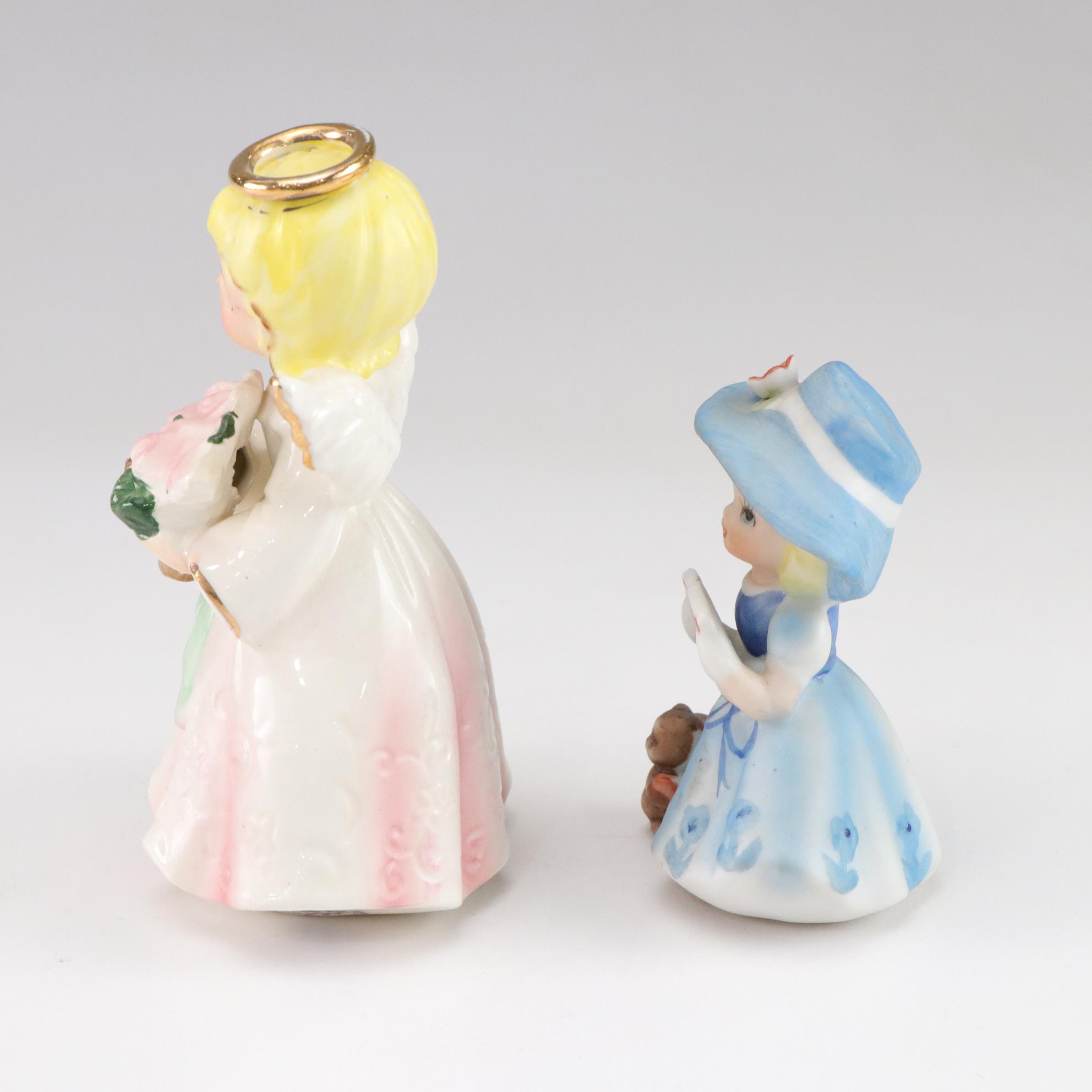 Josef Originals and Other Porcelain Birthday Angel Figurines