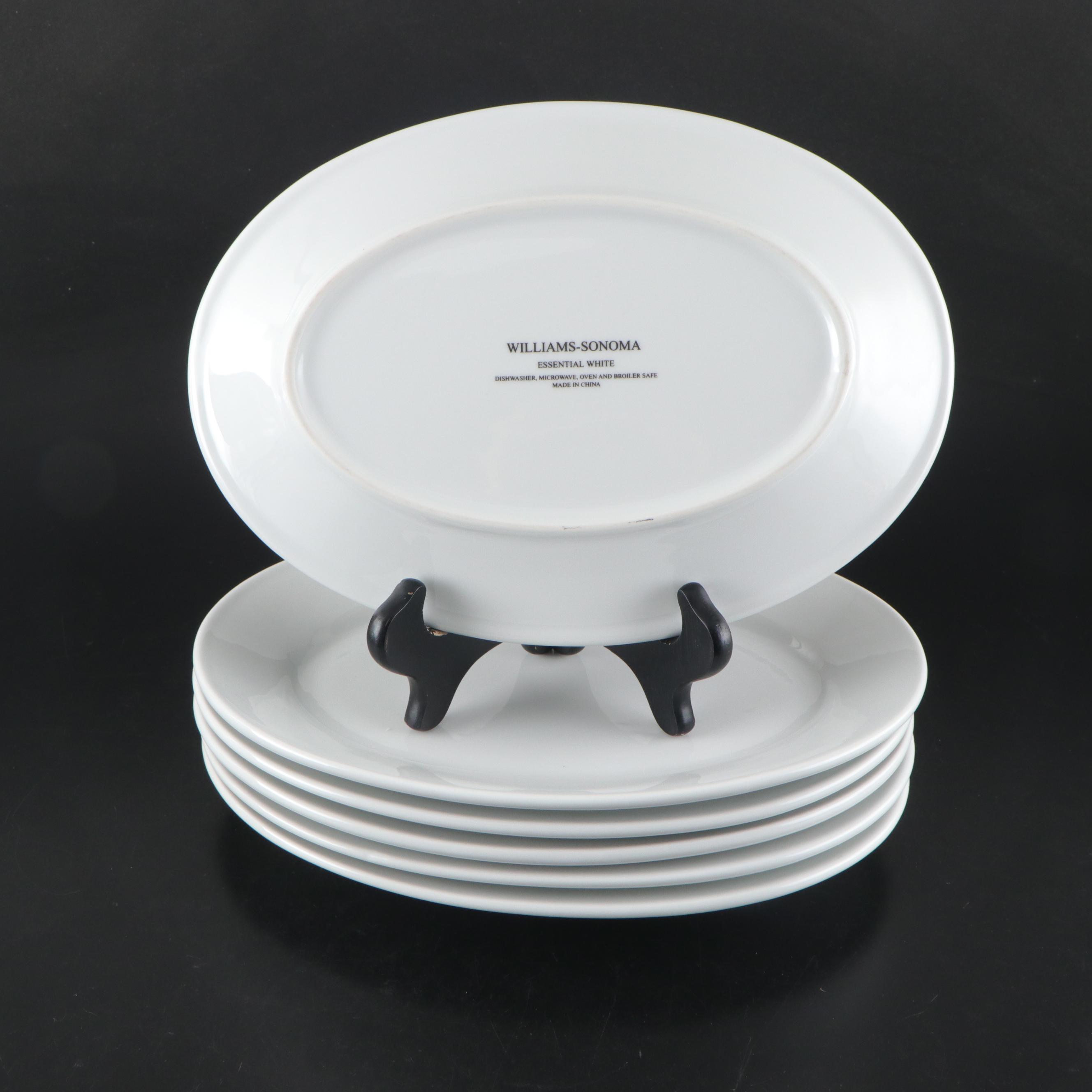Williams-Sonoma "Essential White" Ceramic Dinnerware, 2008–2010