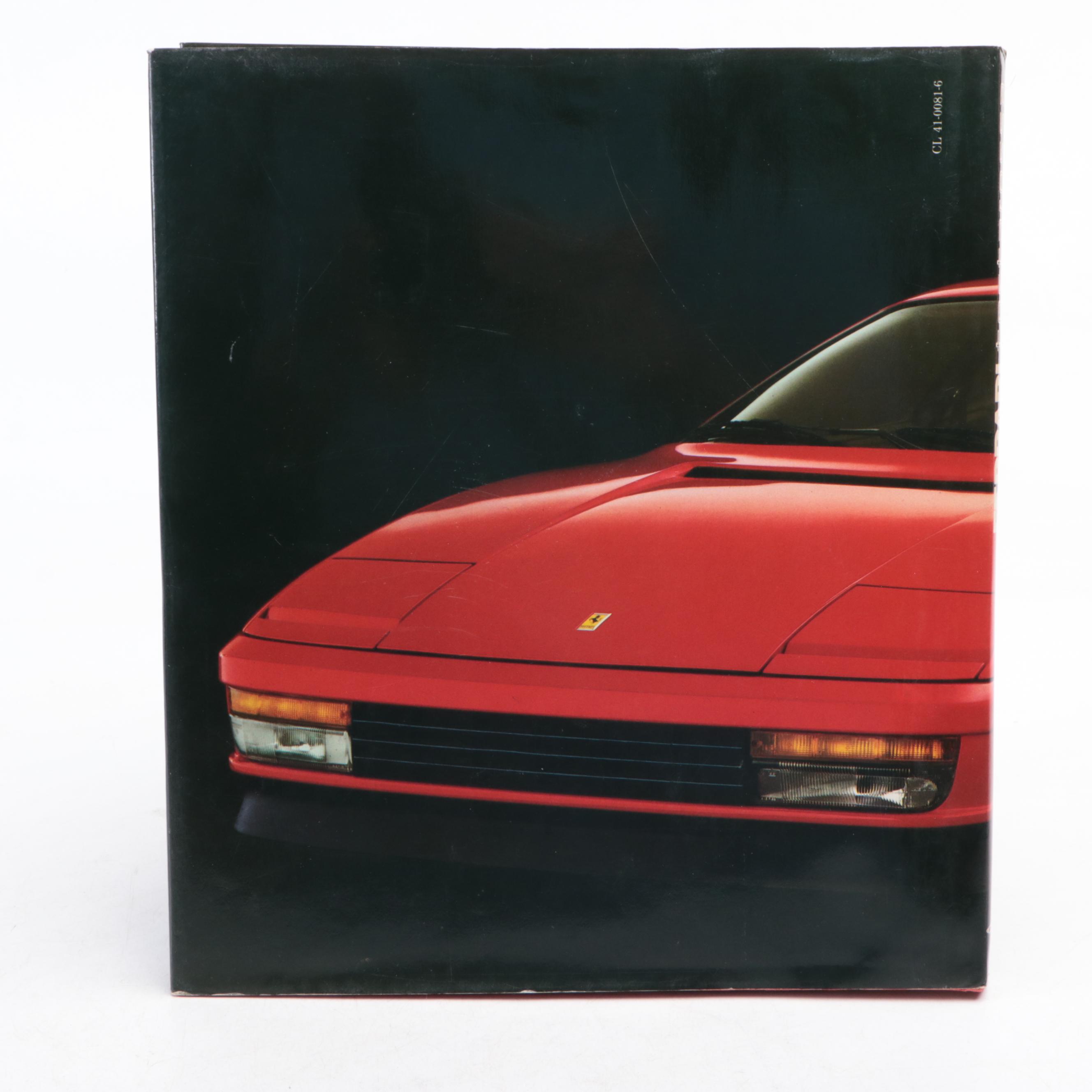 Ferrari F40, Testarossa, Other Model Cars with Books and Radio, Late 20th C.