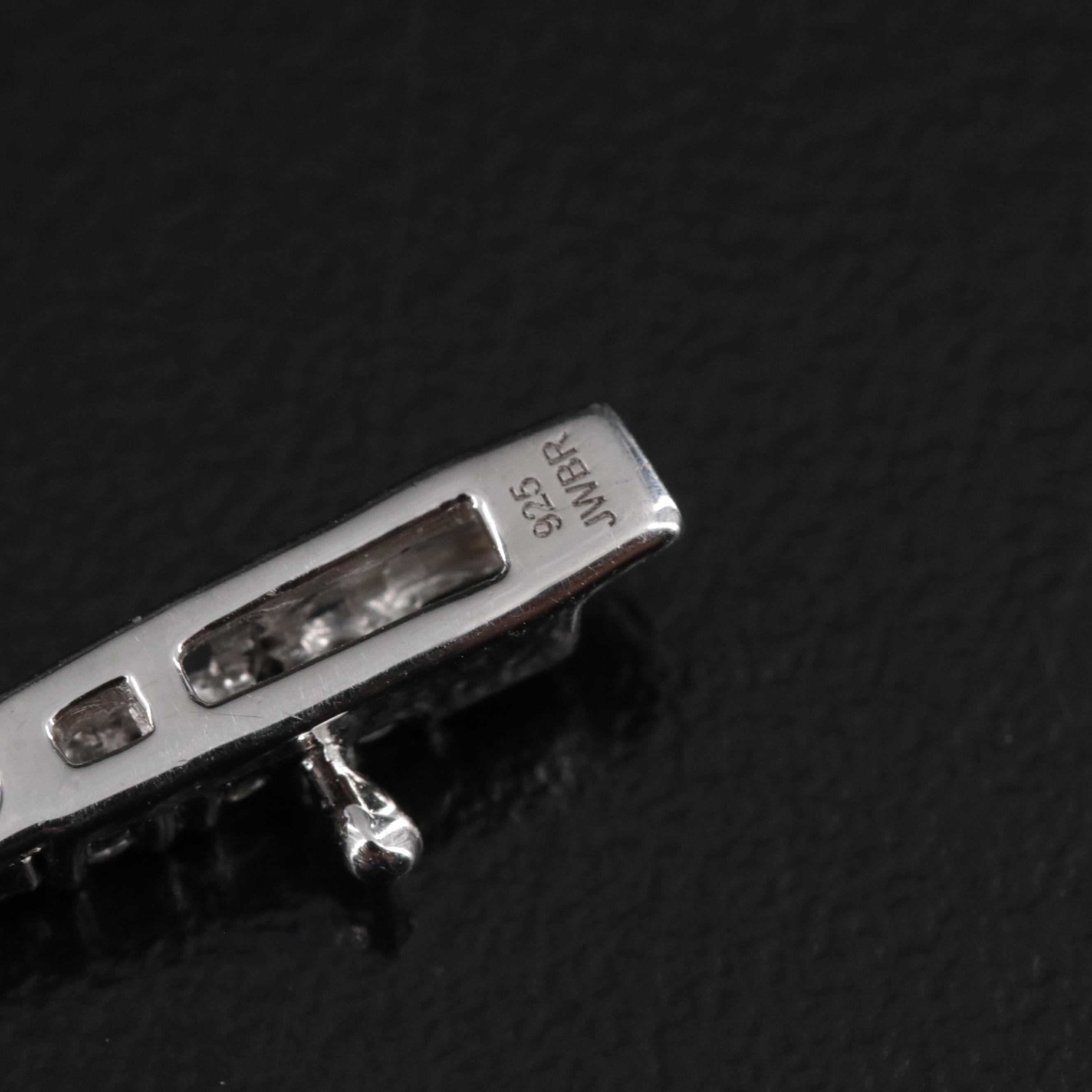 Sterling Opal and White Sapphire Bracelet