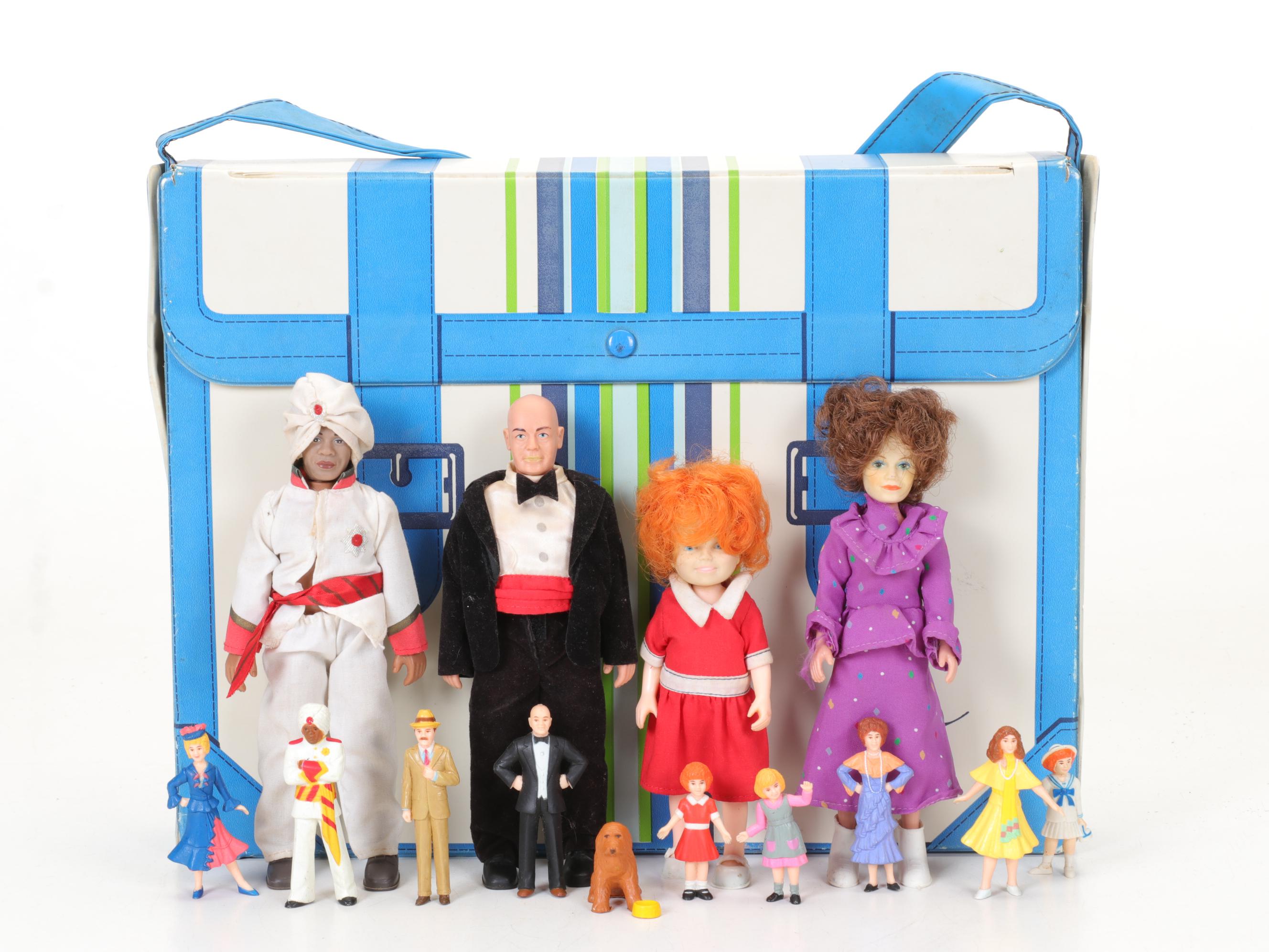 Knickerbocker Toys "Little Orphan Annie" Figures and other Annie Dolls, 1982