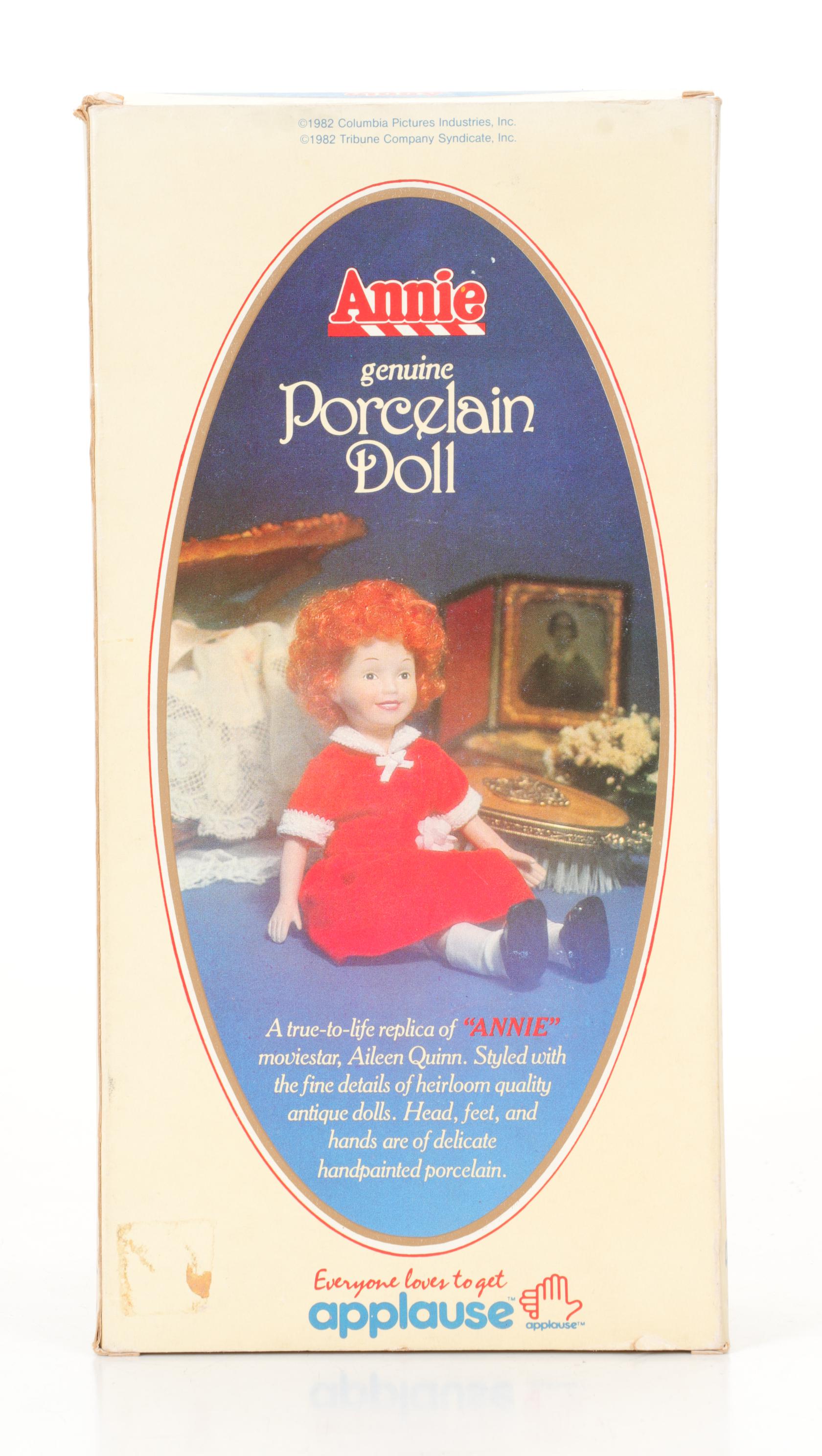 Knickerbocker Toys "Little Orphan Annie" Figures and other Annie Dolls, 1982