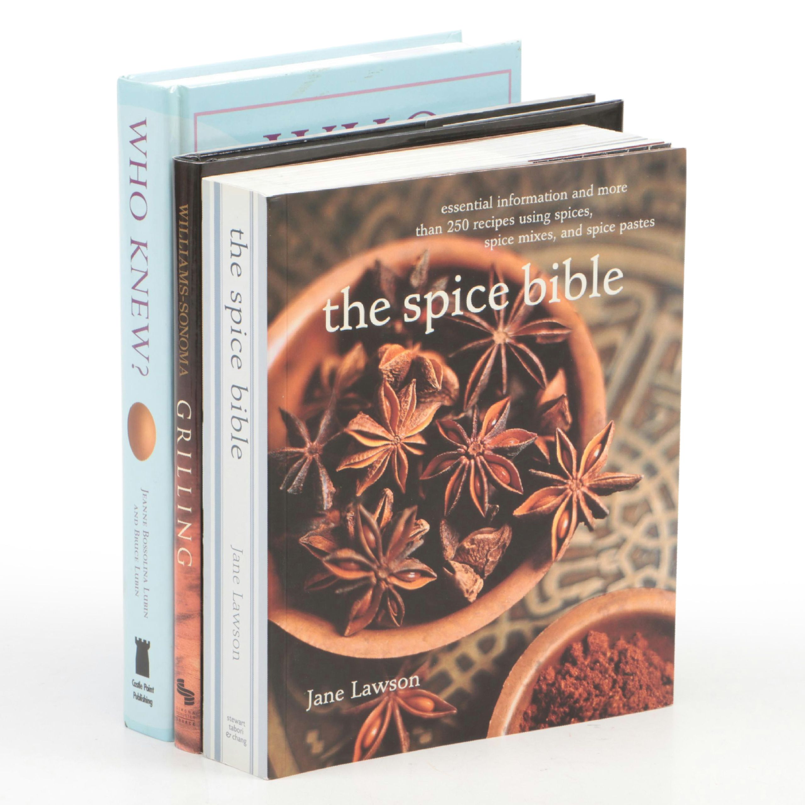First Edition "The Spice Bible" by Jane Lawson and More Cookbooks
