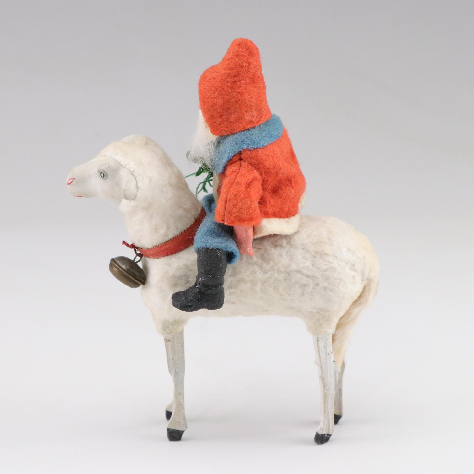 Paul Turner Ceramic and Composite Hand-Crafted Santa Figurines