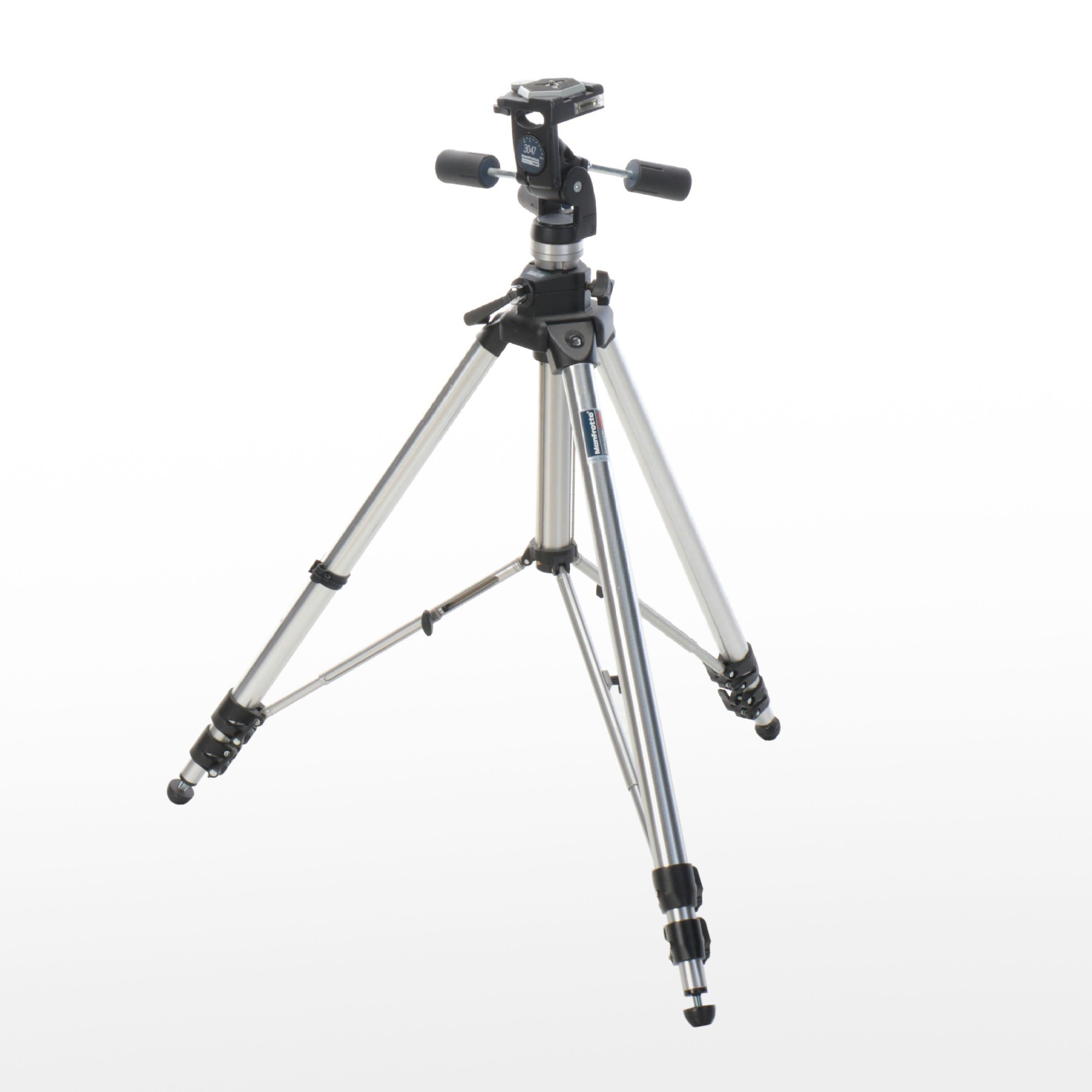 Manfrotto and Bogen Italian Camera Tripod