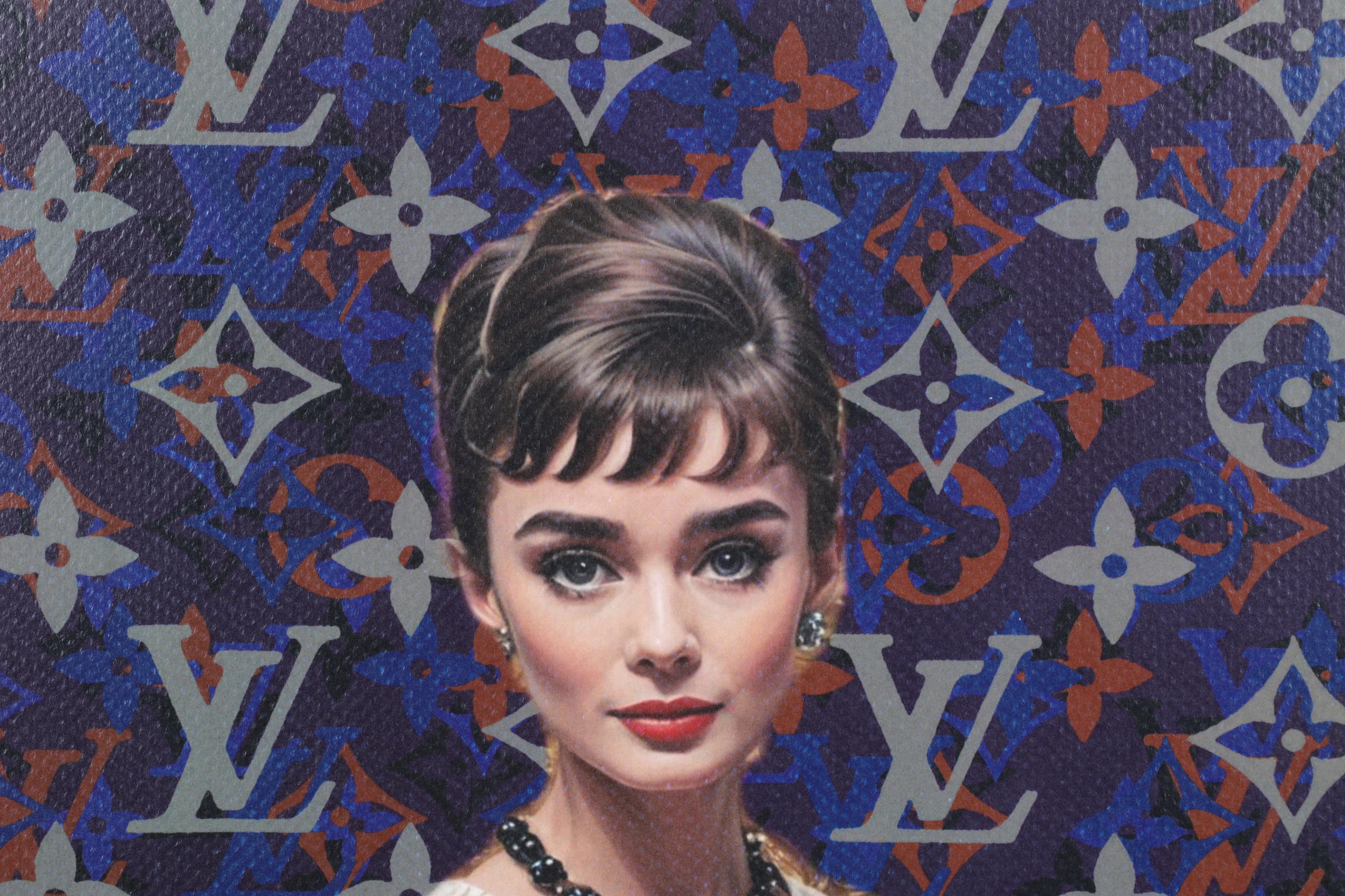 Death NYC Pop Art Graphic Print Featuring Audrey Hepburn, 2023