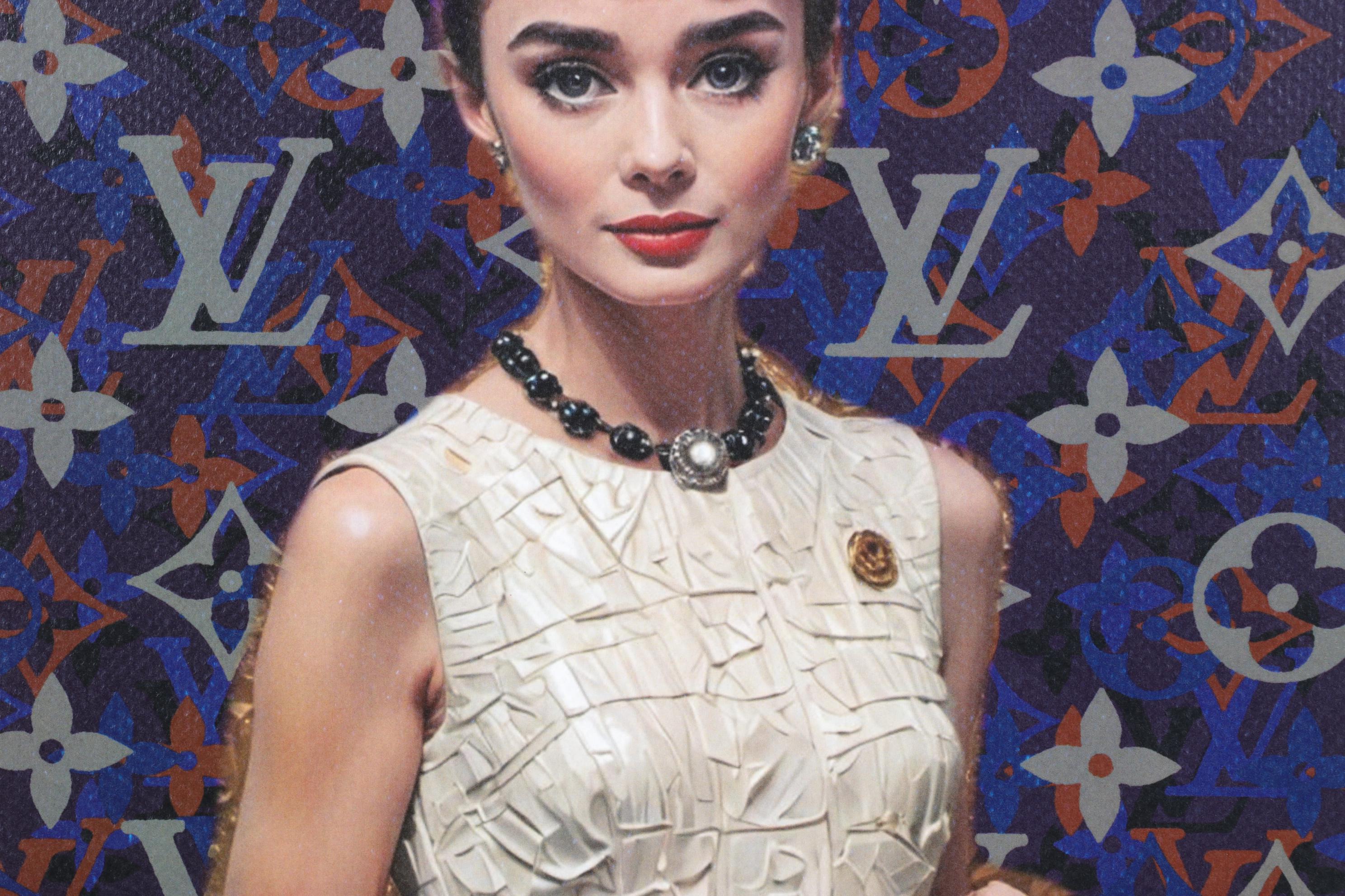 Death NYC Pop Art Graphic Print Featuring Audrey Hepburn, 2023