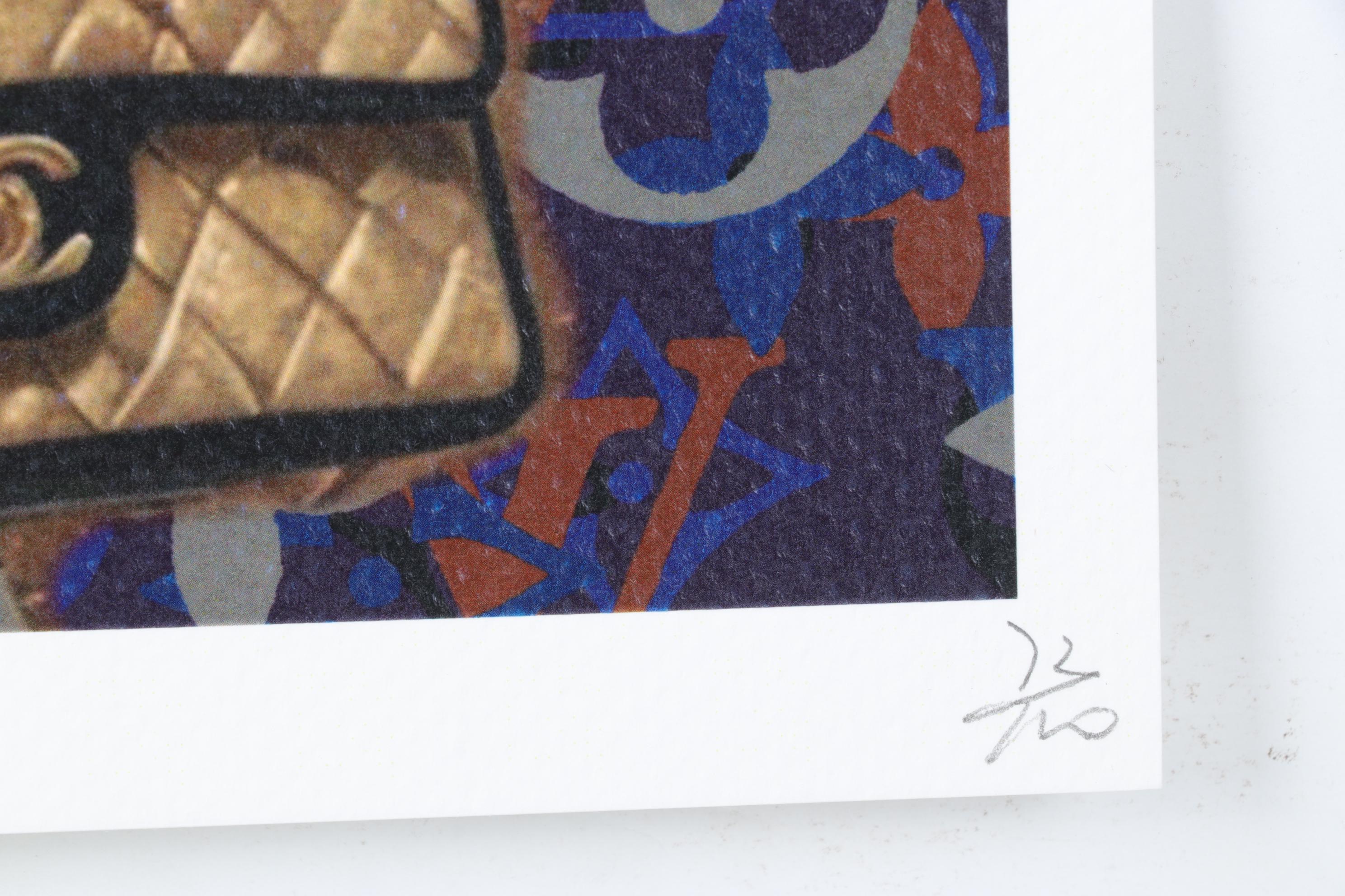 Death NYC Pop Art Graphic Print Featuring Audrey Hepburn, 2023