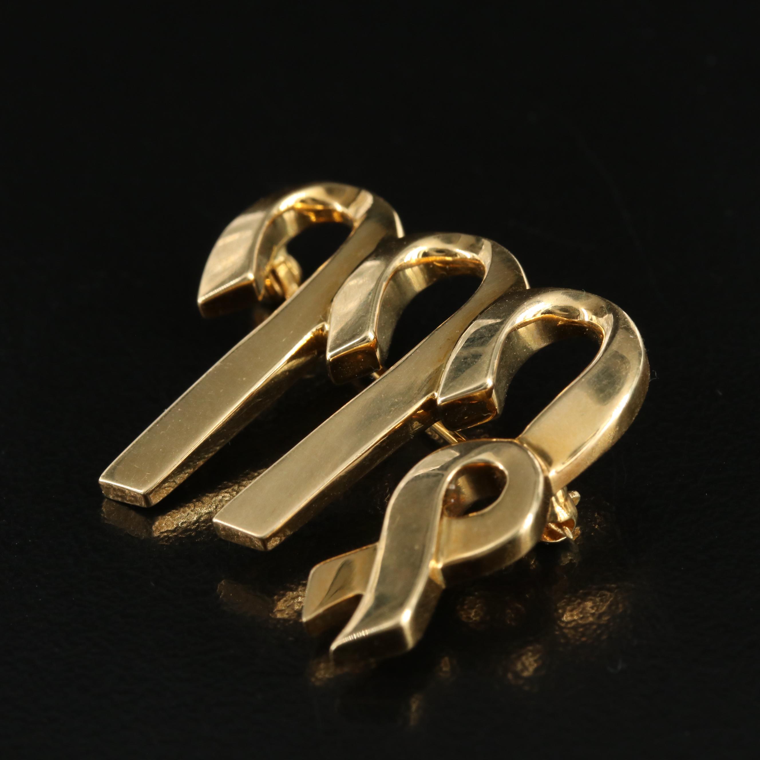 Paloma Picasso for Tiffany & Co. 18K Virgo Zodiac Brooch