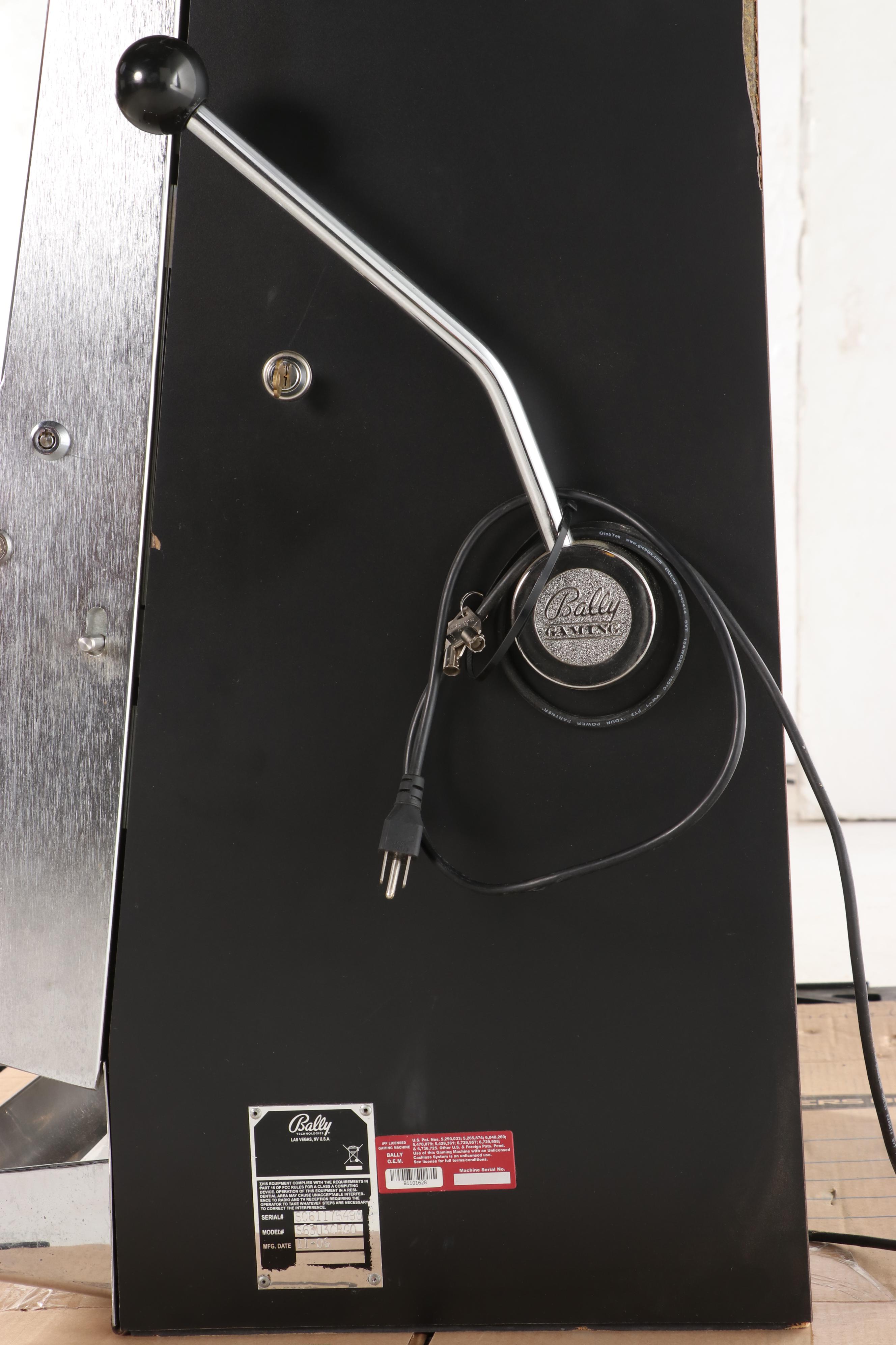 Bally Technologies "Monte Carlo" Spin and Win Slot Machine, 2006