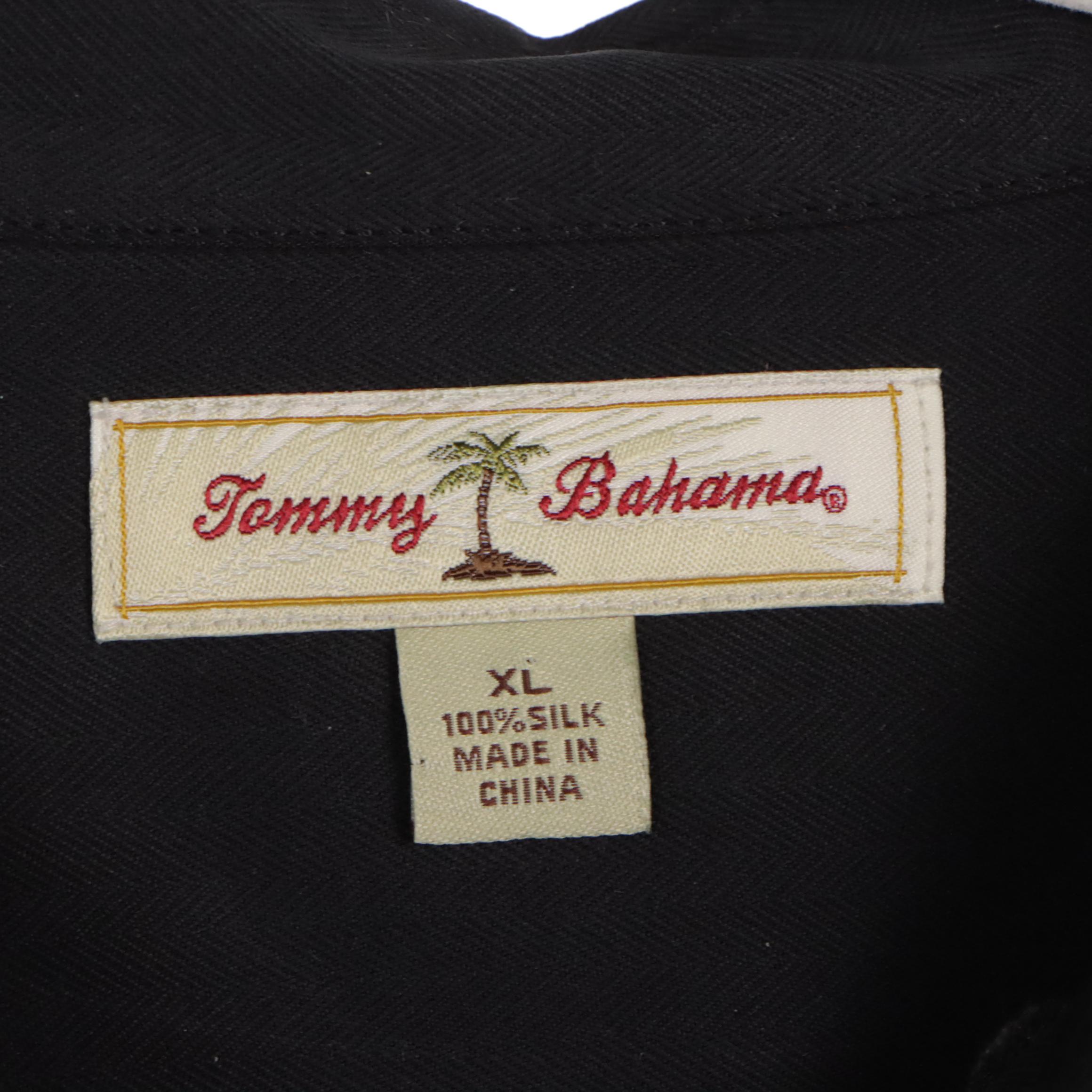 Men's Tommy Bahama and Neiman Marcus Silk Button-Up Shirts with Paul Smith Vest