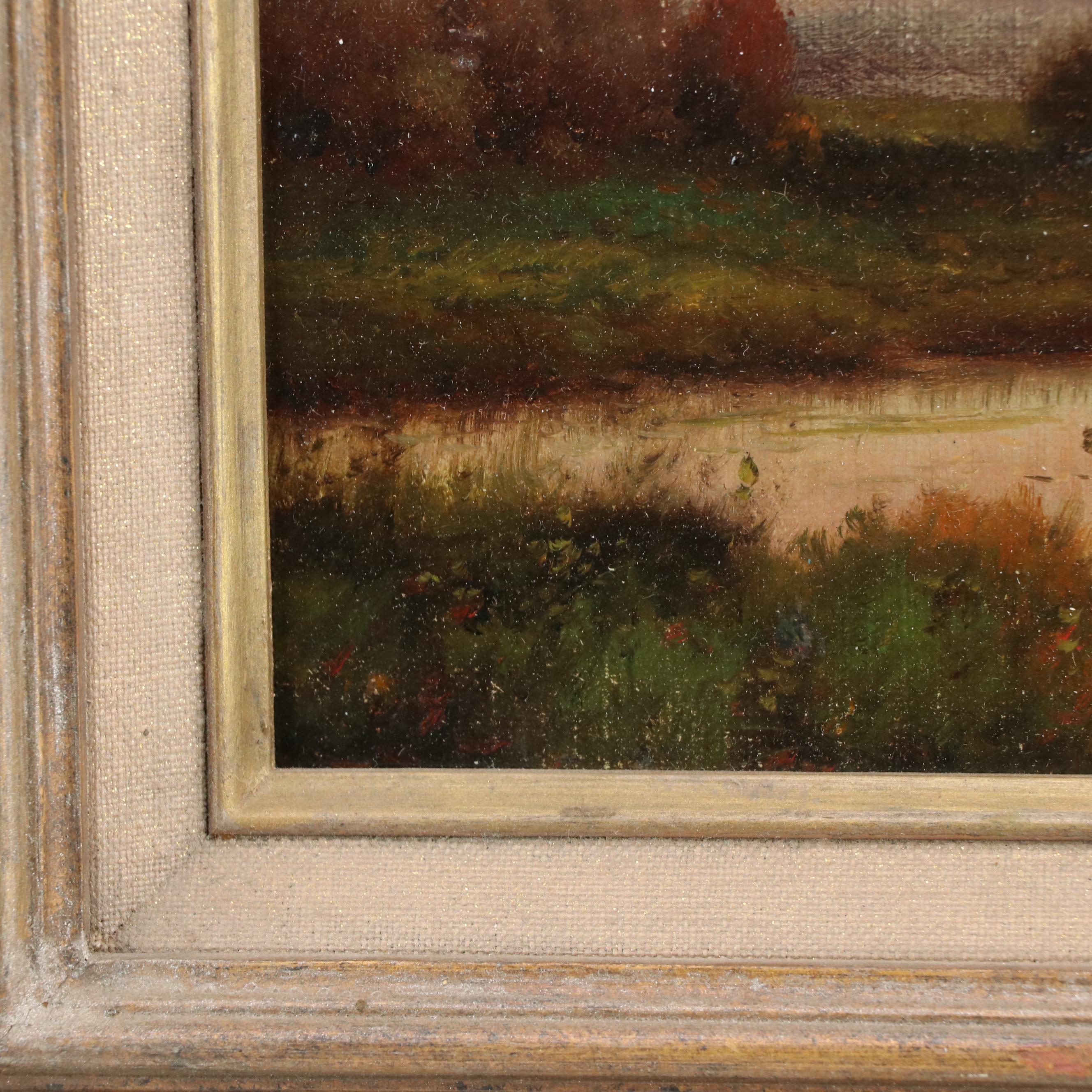 Tonalist Landscape Oil Painting