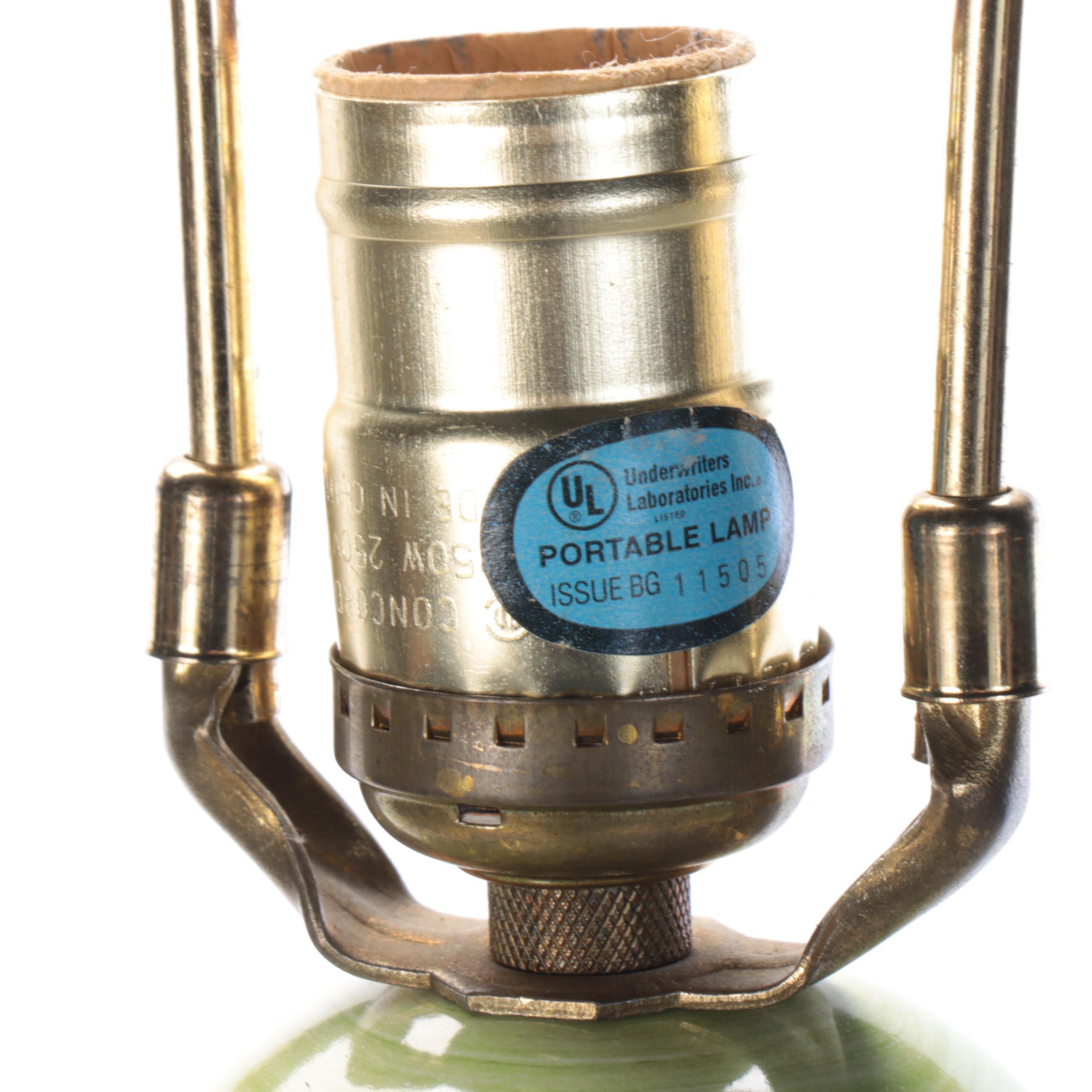 MacKenzie-Childs "Honeymoon Morning" Hand-Painted Floor Lamp with Custom Shade