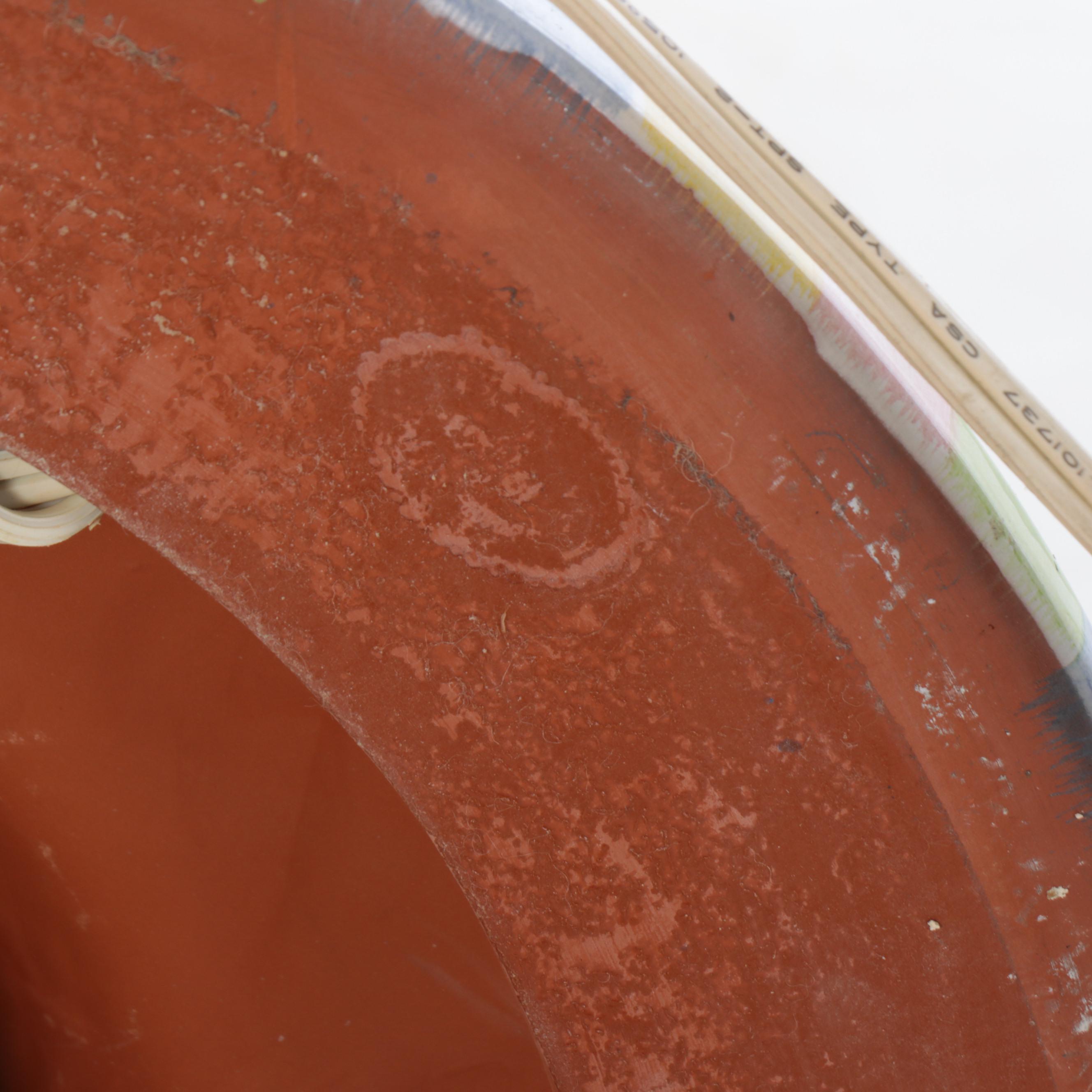 MacKenzie-Childs "Honeymoon Morning" Hand-Painted Floor Lamp with Custom Shade