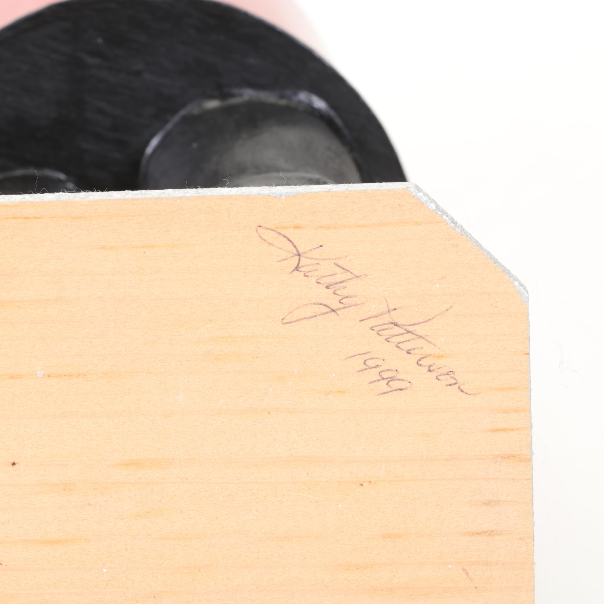 Hand-Crafted Composite Santa Candy Containers