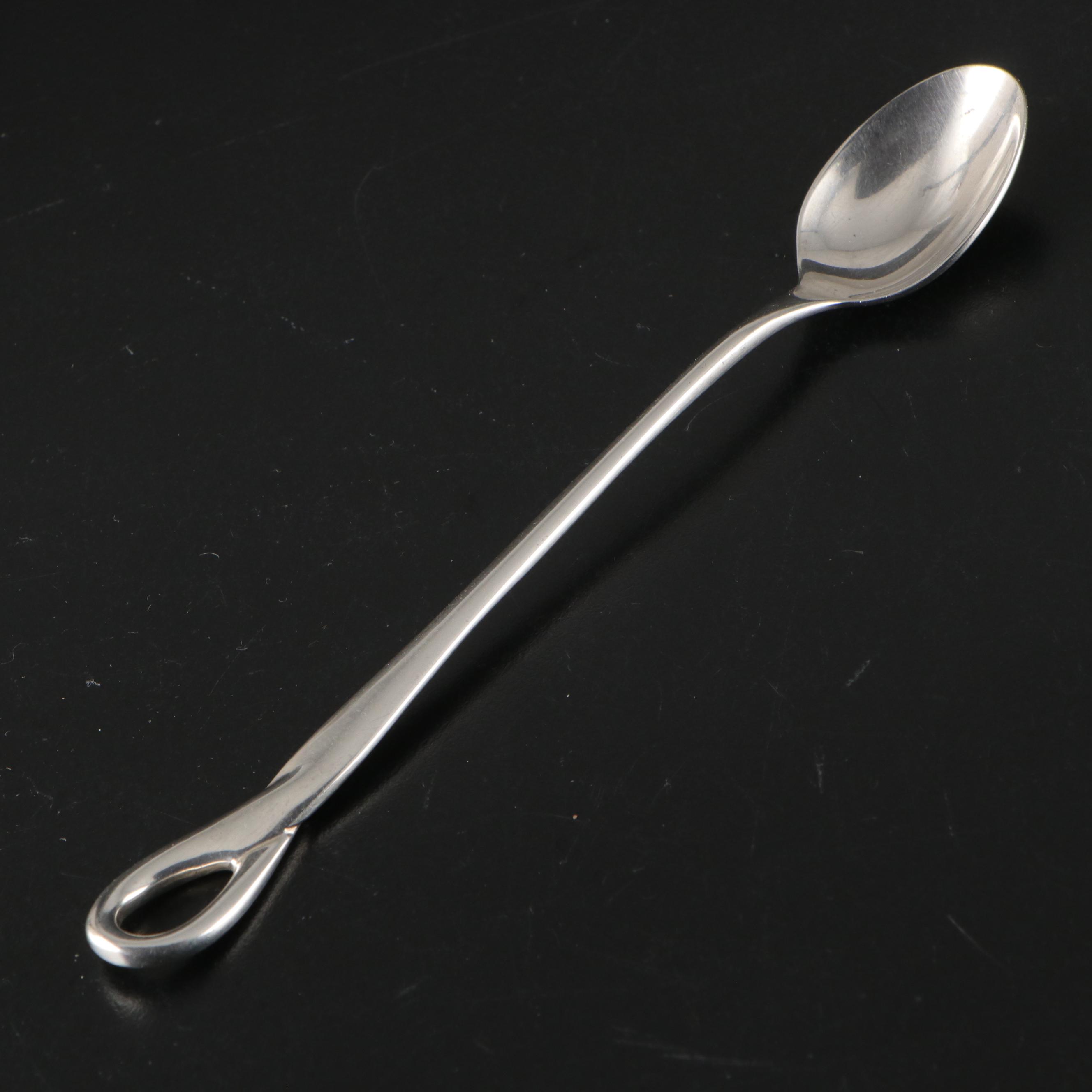 Elsa Peretti for Tiffany & Co. "Padova" Sterling Silver Infant Feeding Spoon