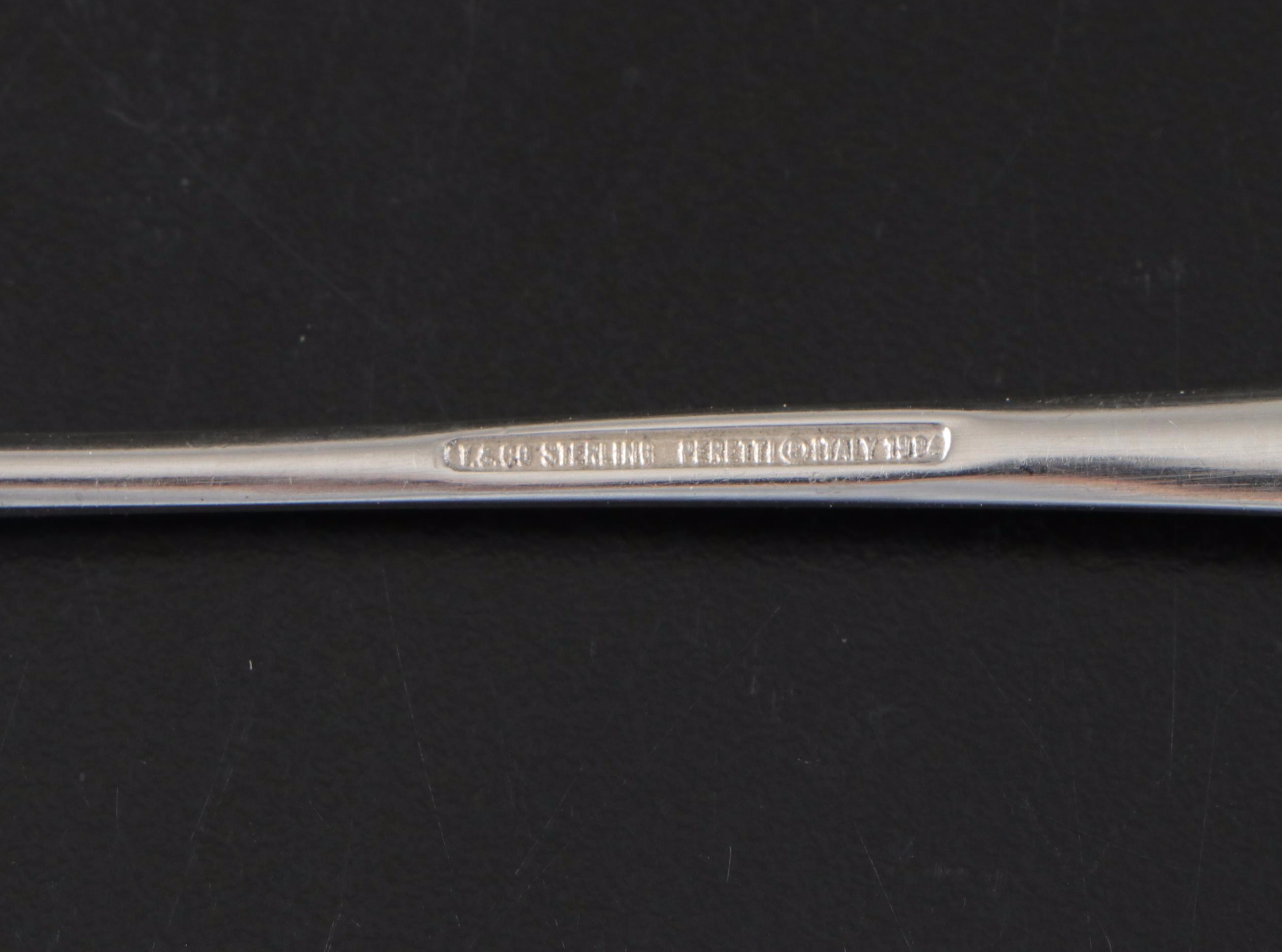 Elsa Peretti for Tiffany & Co. "Padova" Sterling Silver Infant Feeding Spoon