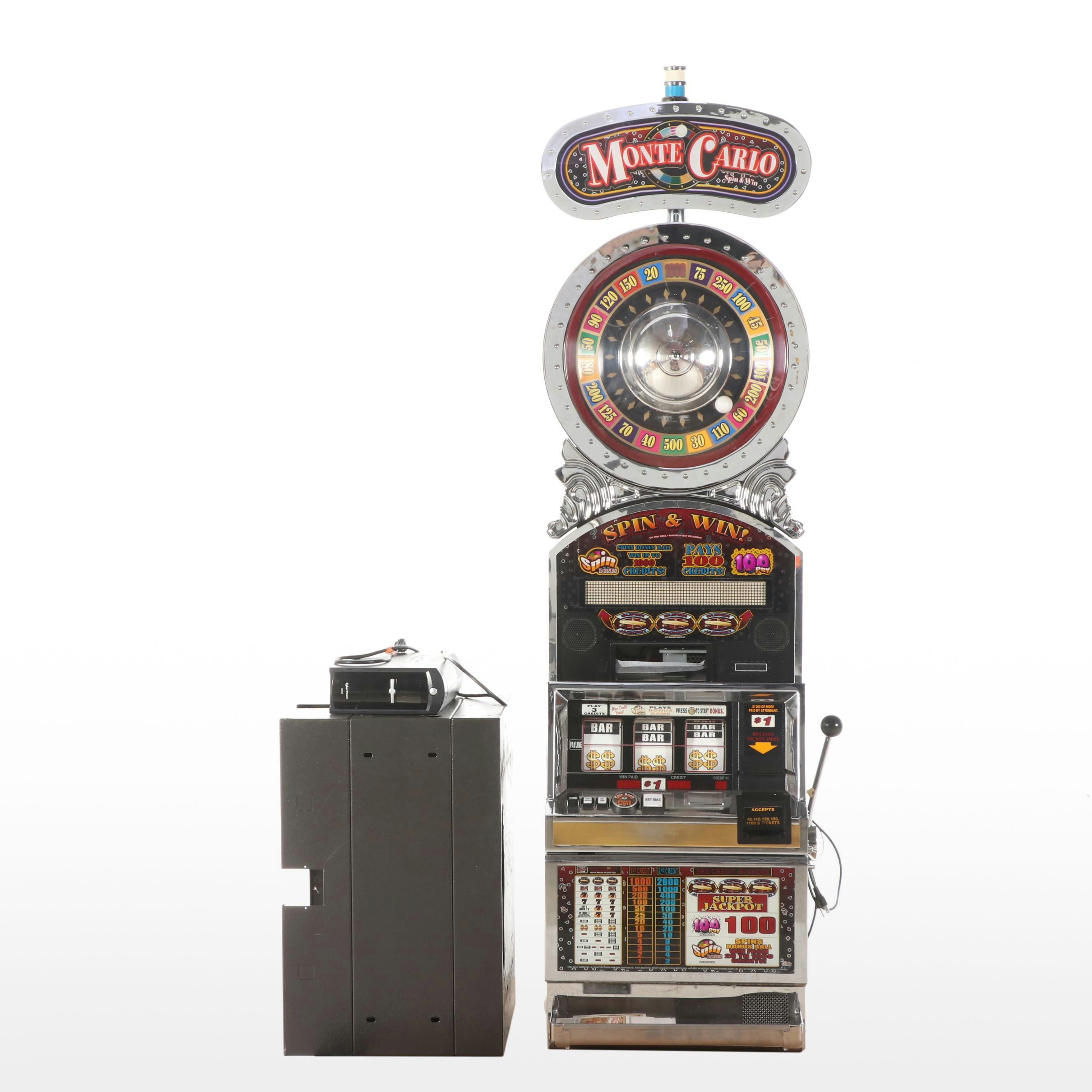 Bally Technologies "Monte Carlo" Spin and Win Slot Machine, 2006