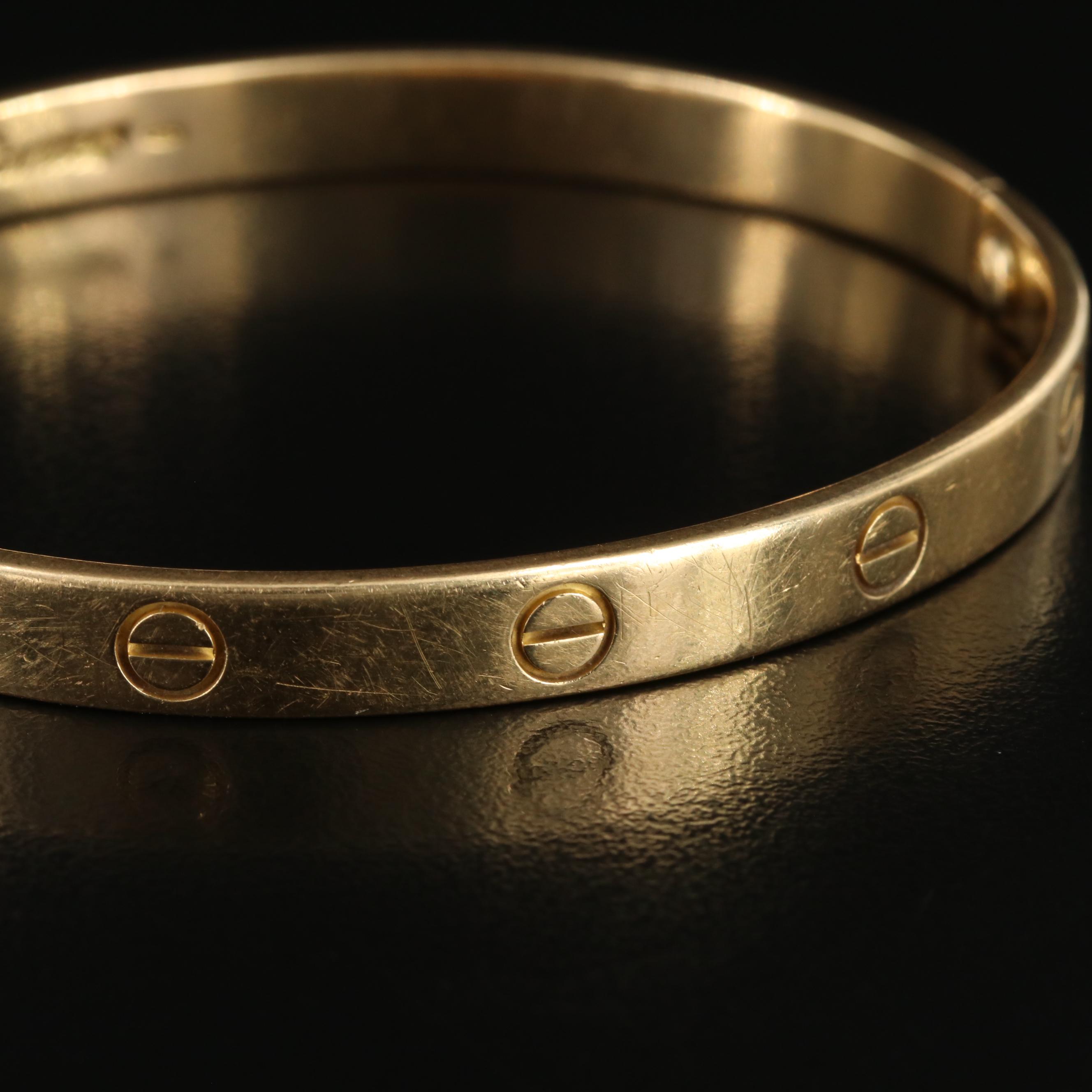 Cartier LOVE 18K Bracelet