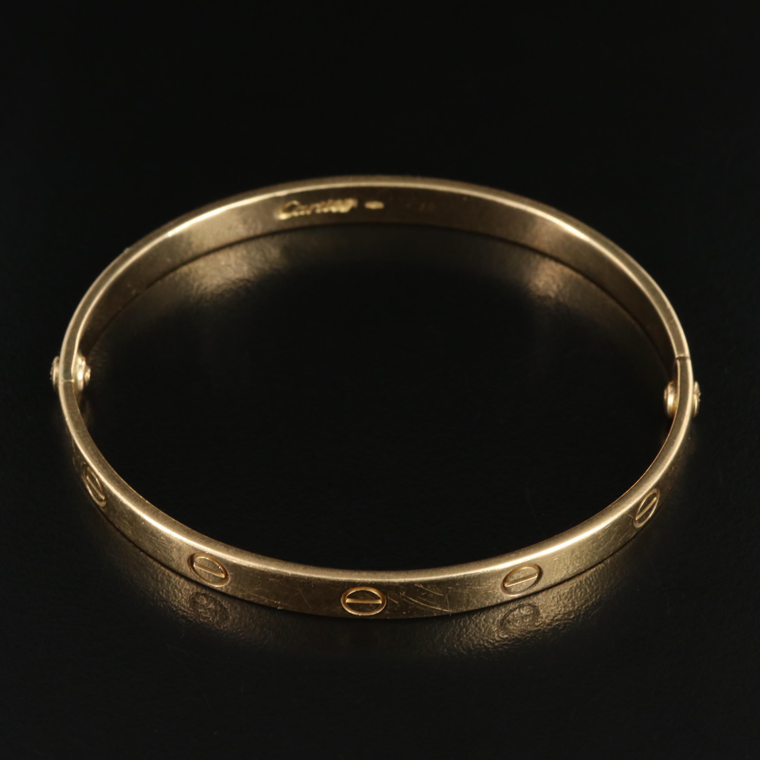 Cartier LOVE 18K Bracelet