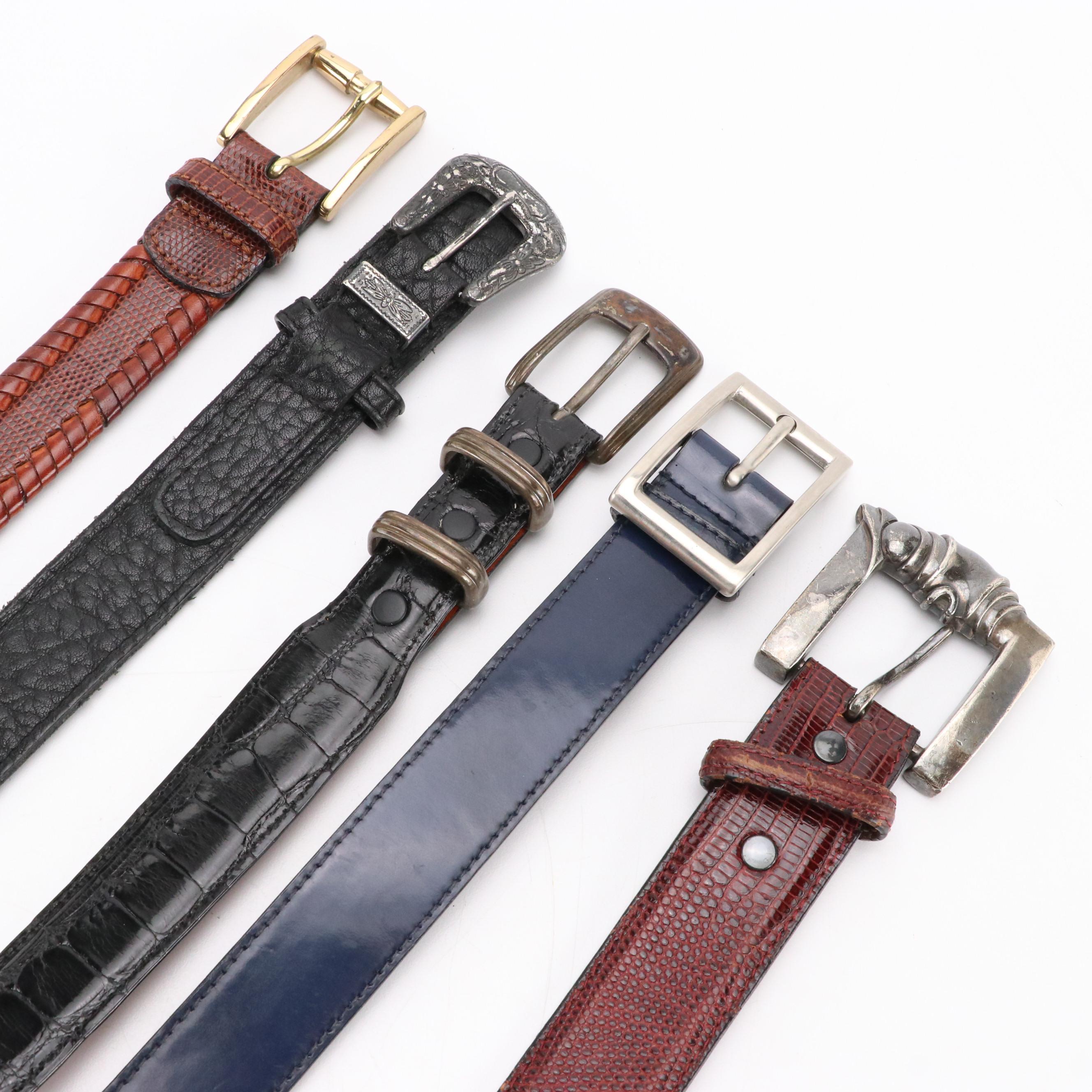 Saks Fifth Avenue, Prada, Reptilia and More Leather Belts