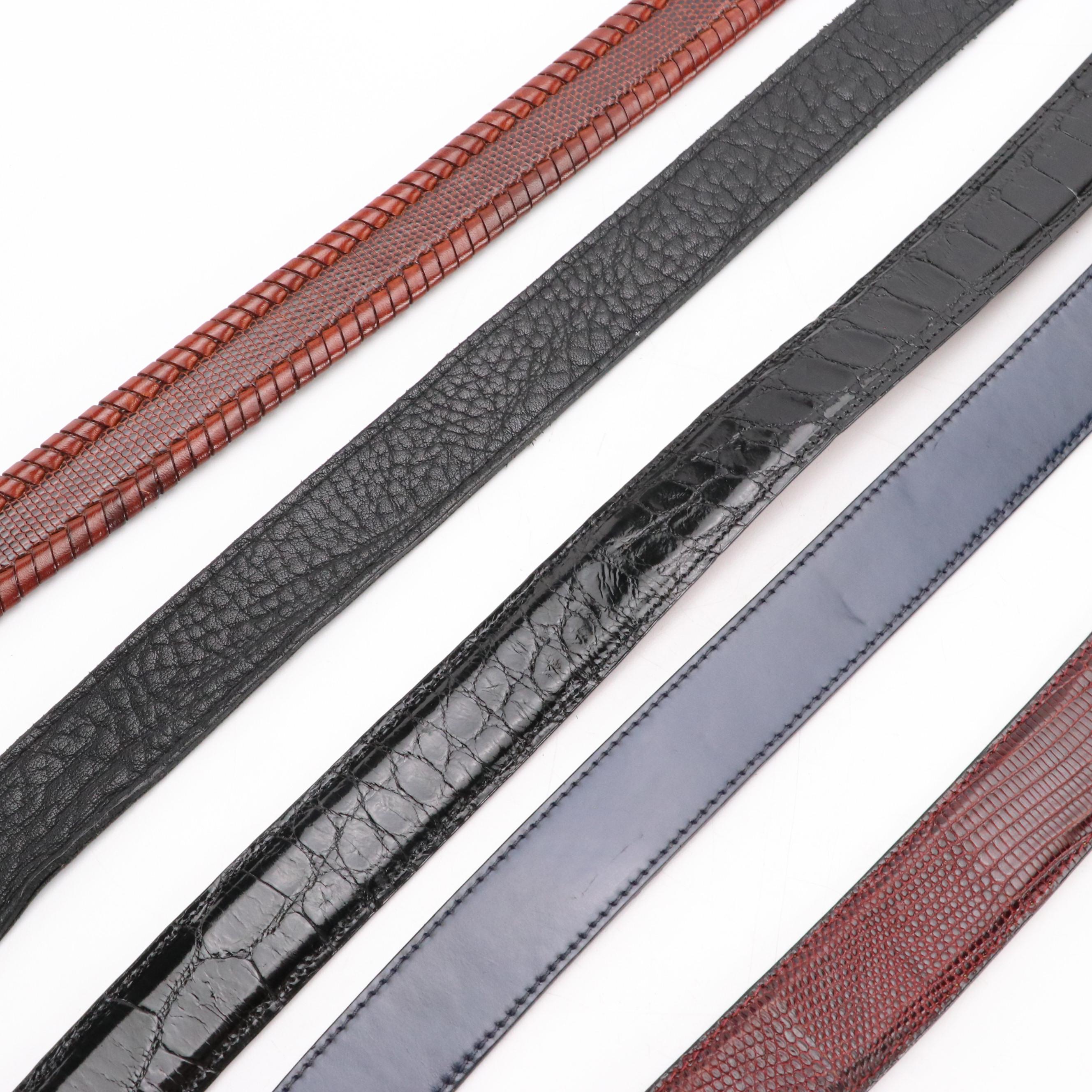 Saks Fifth Avenue, Prada, Reptilia and More Leather Belts