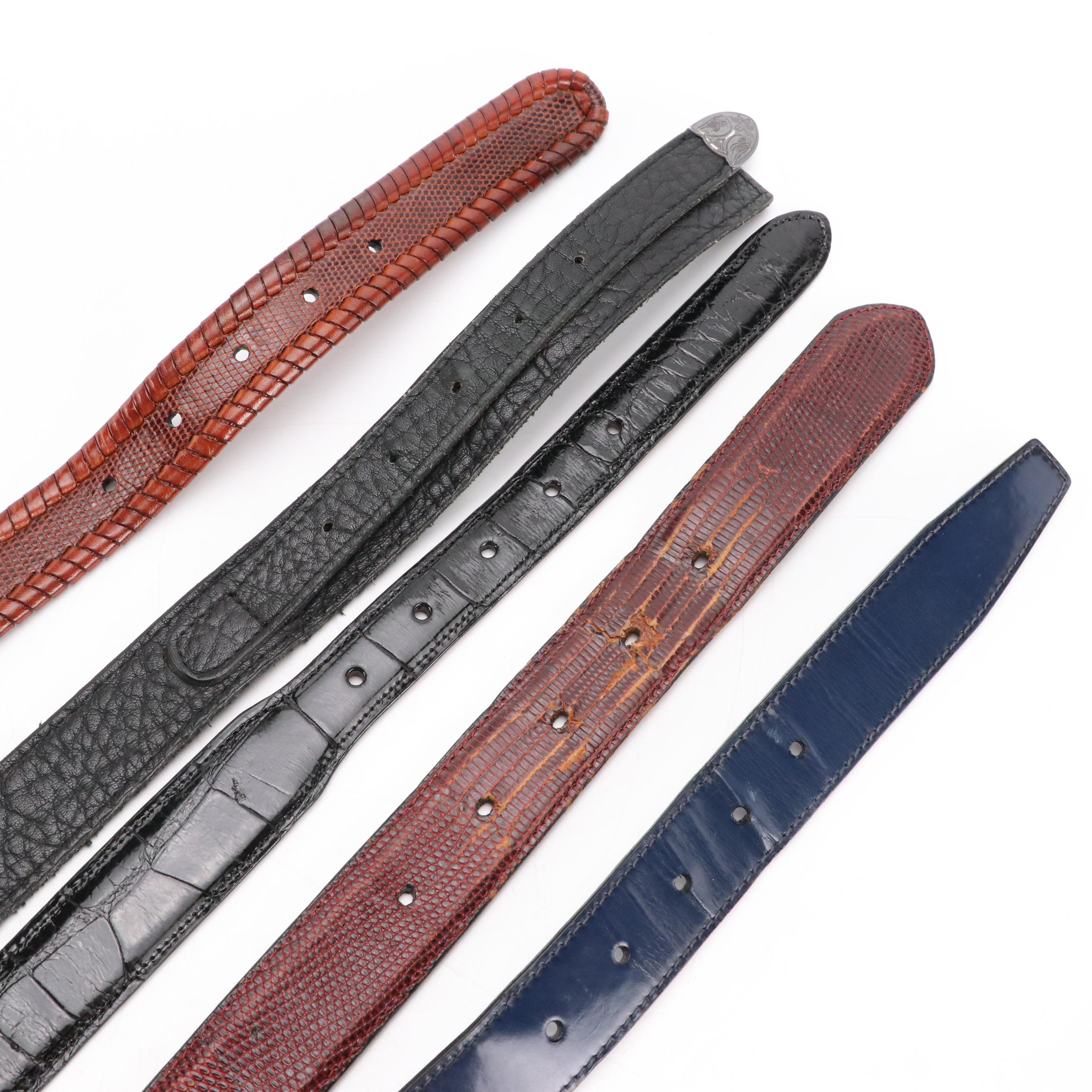 Saks Fifth Avenue, Prada, Reptilia and More Leather Belts