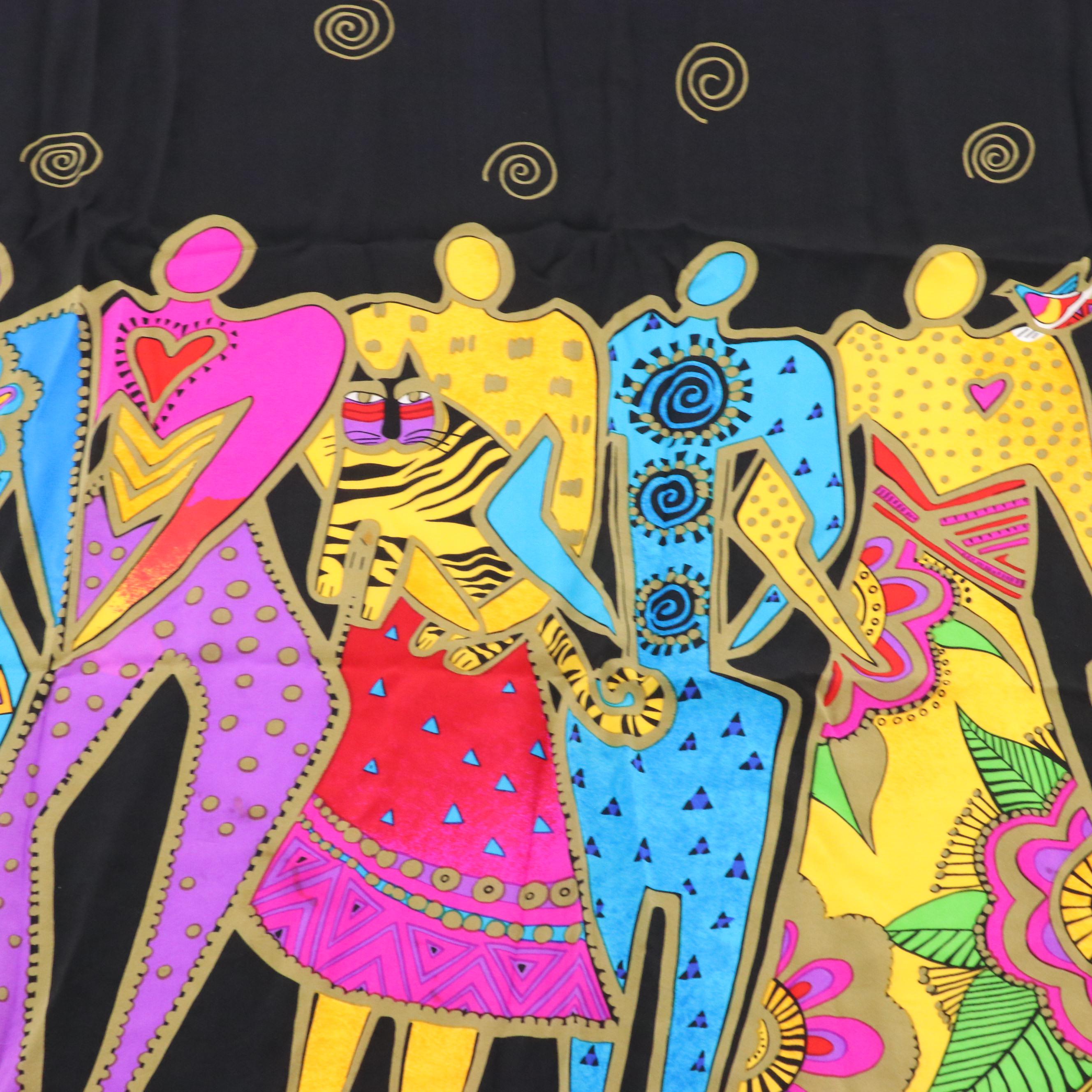 Laurel Burch Silk Scarf