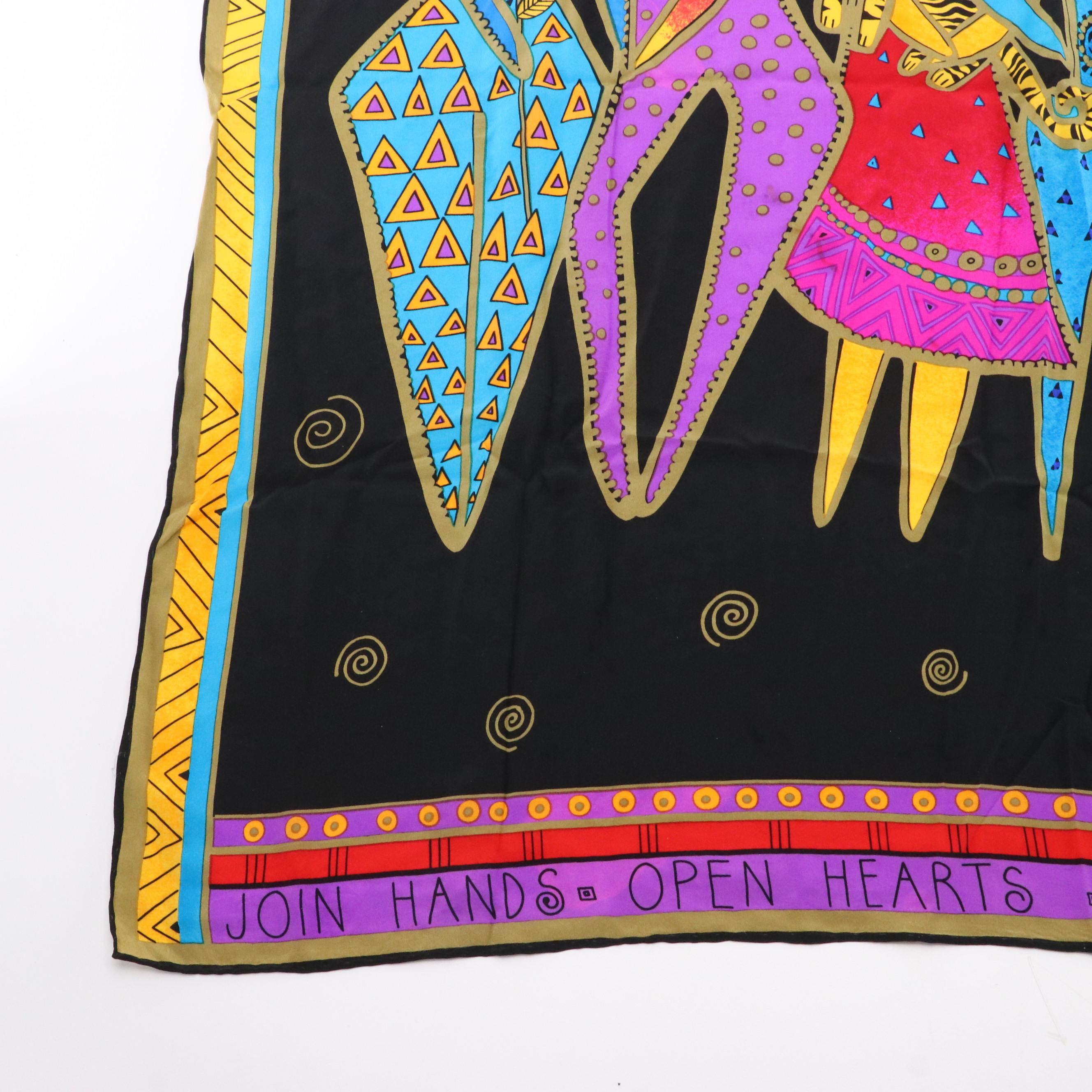 Laurel Burch Silk Scarf