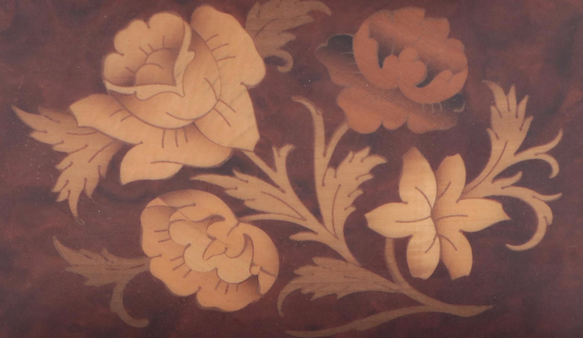 Reuge Italian Marquetry Inlaid Music Box