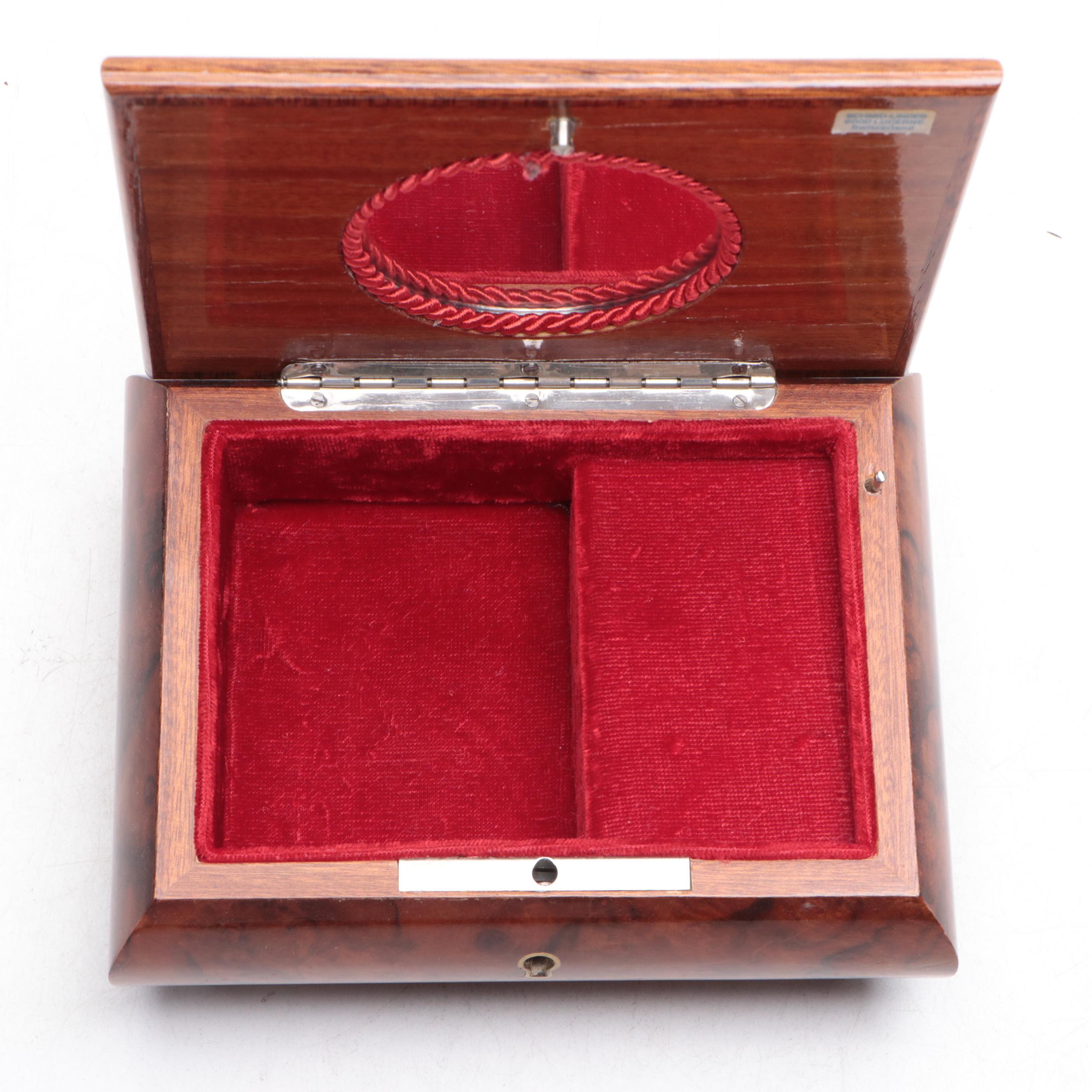 Reuge Italian Marquetry Inlaid Music Box