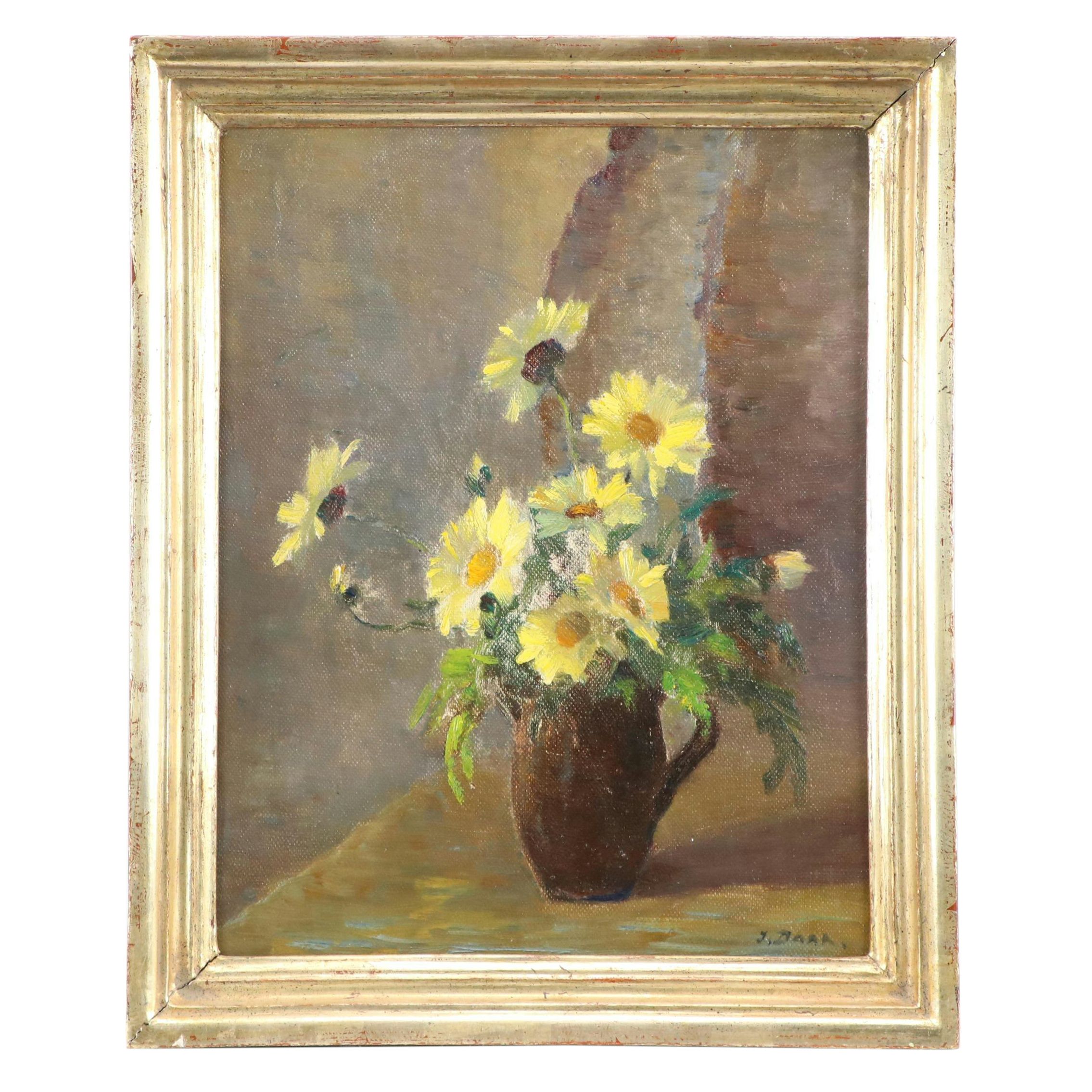 Johanna Dann Floral Still Life Oil Painting