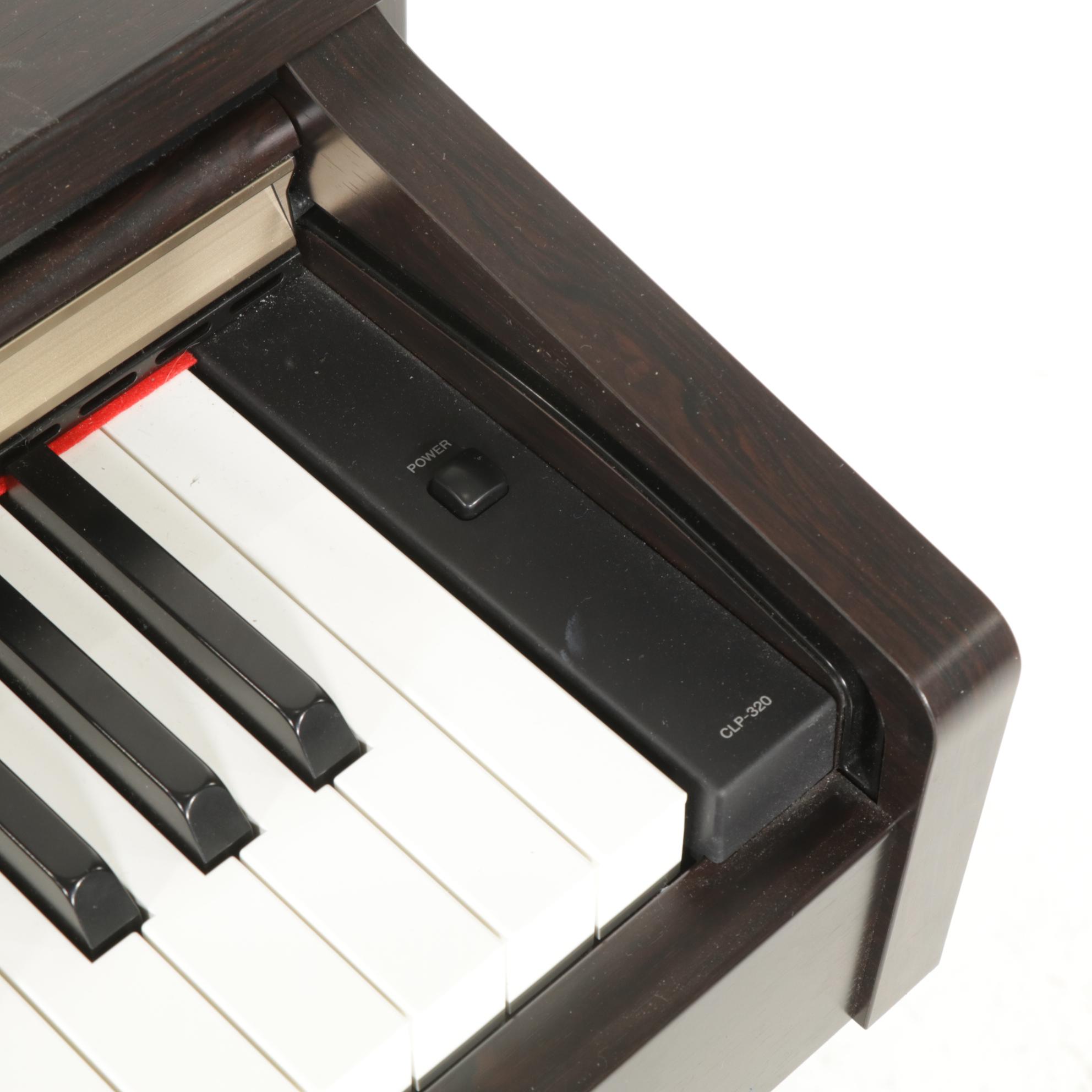 Yamaha Clavinova CLP-320 Digital Piano with Bench