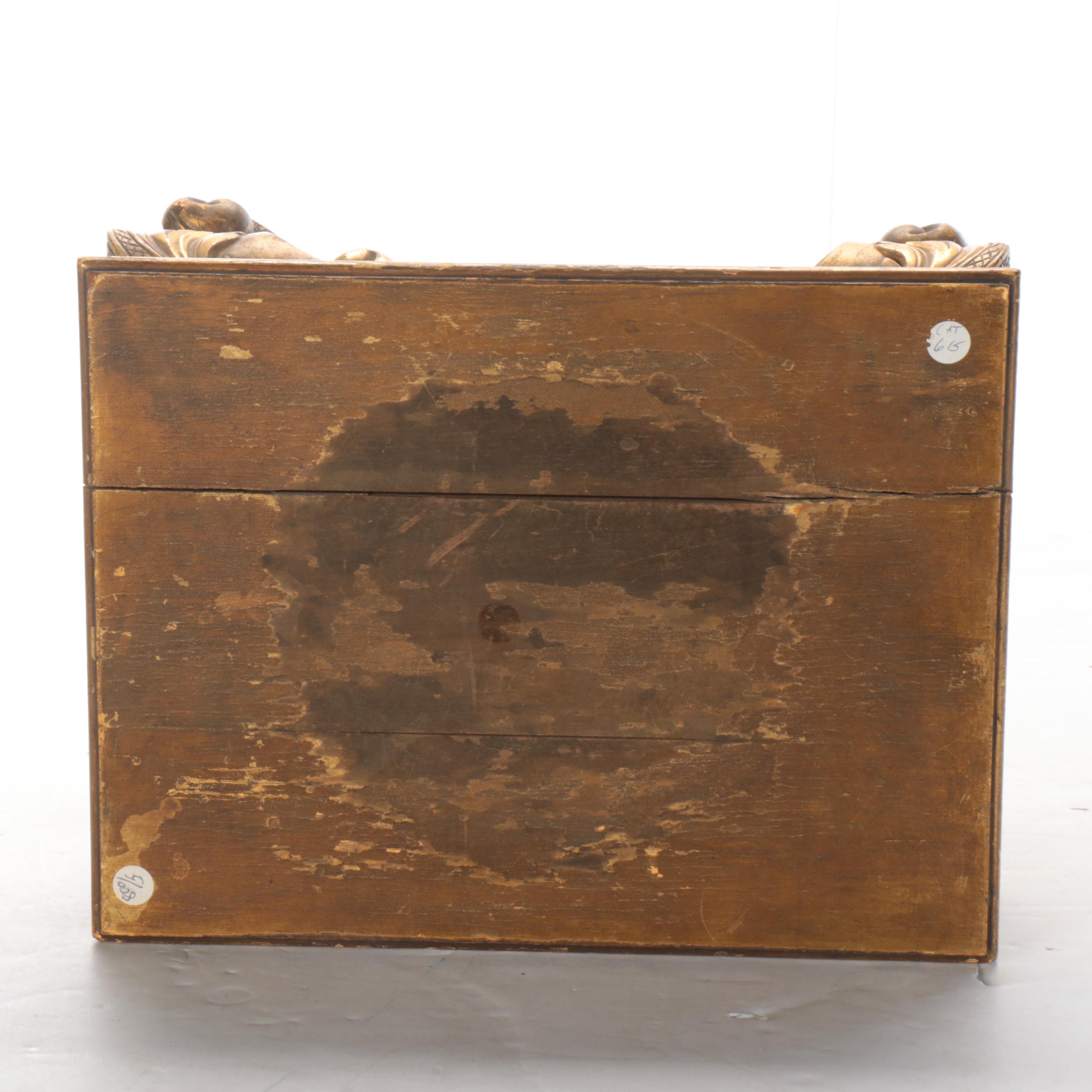 Louis XIV Style Gilt Wood Footstool