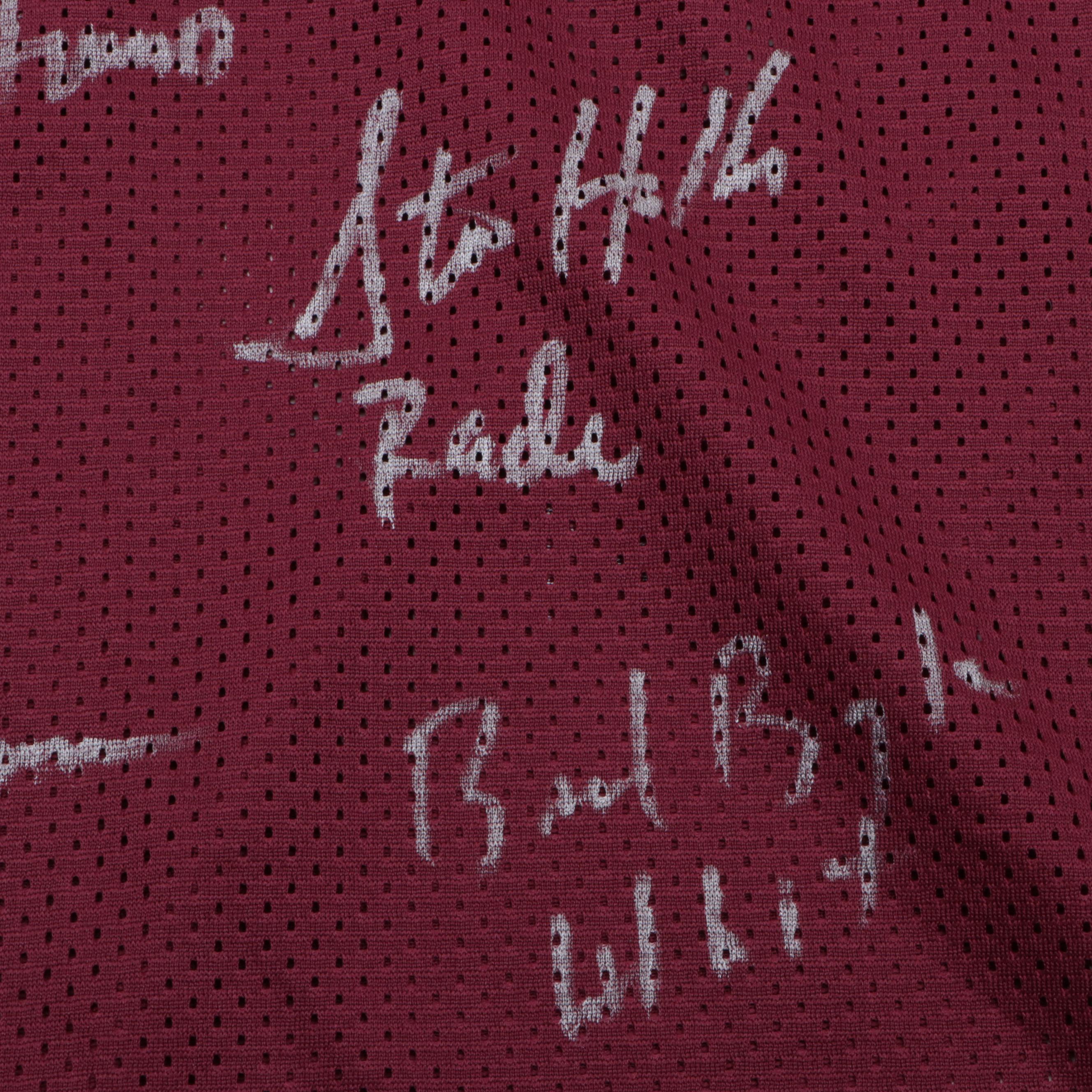 "Hoosiers" Cast-Signed Hickory Basketball Jersey Featuring Brad Boyle and More