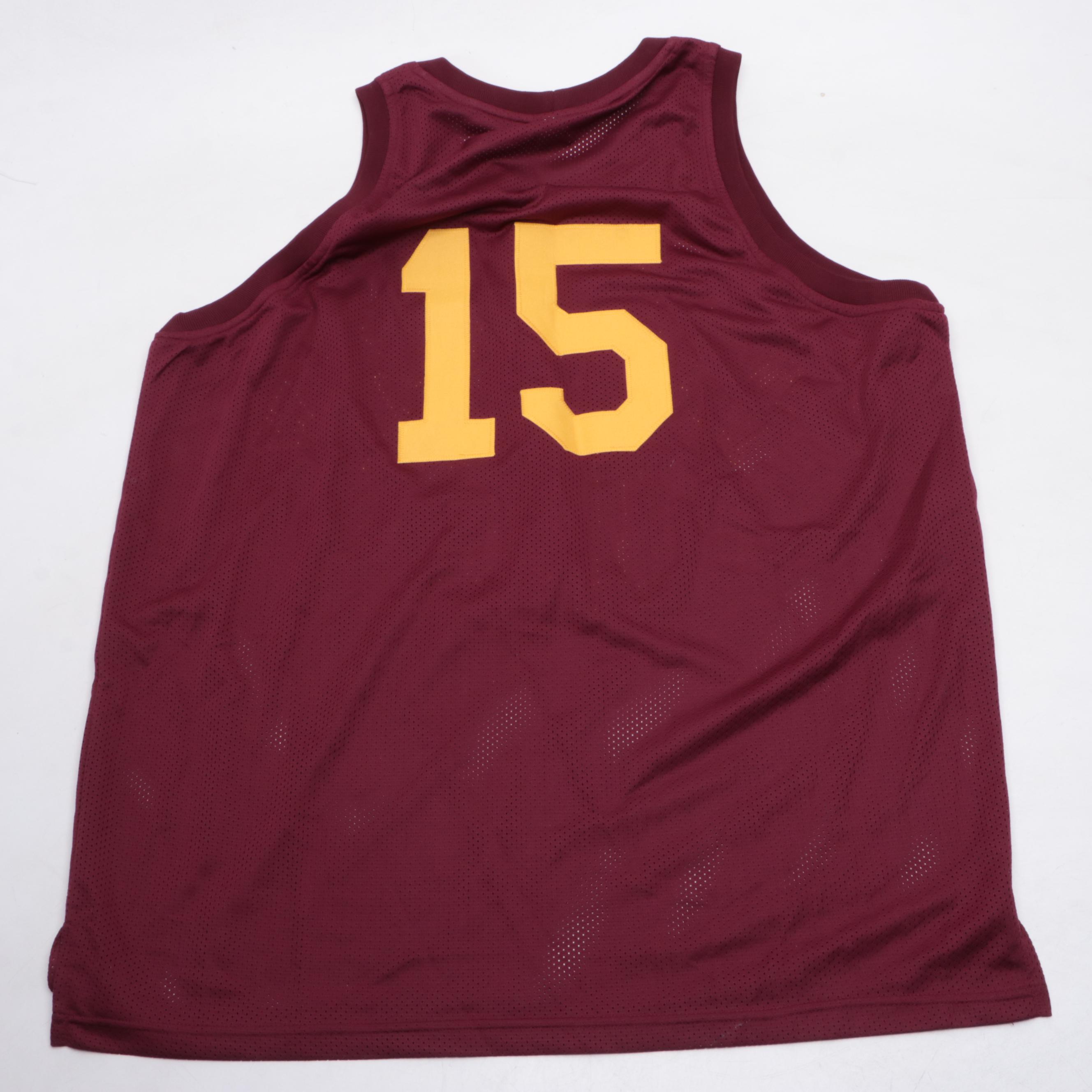 "Hoosiers" Cast-Signed Hickory Basketball Jersey Featuring Brad Boyle and More