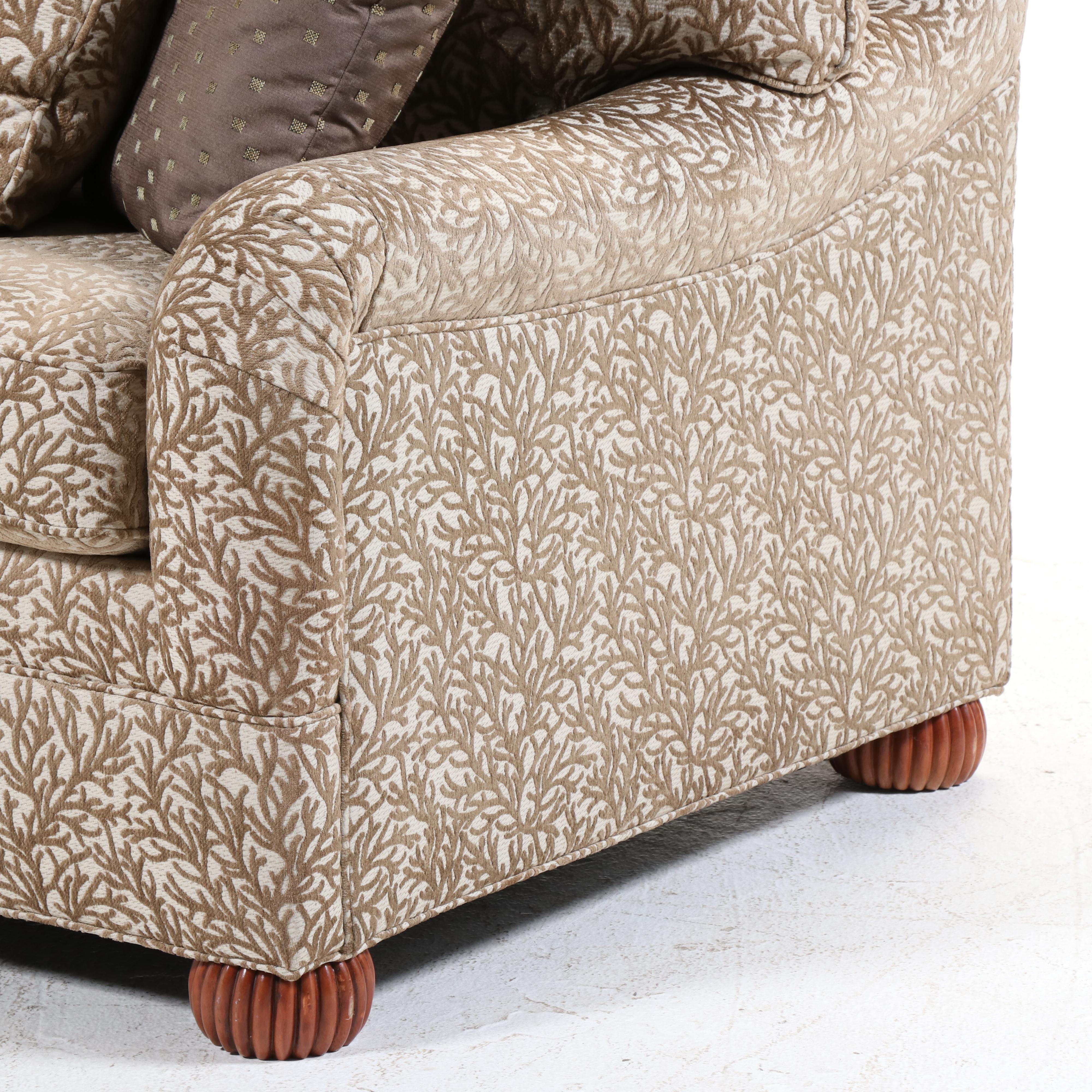 Ethan Allen Fabric Upholstered Sofa