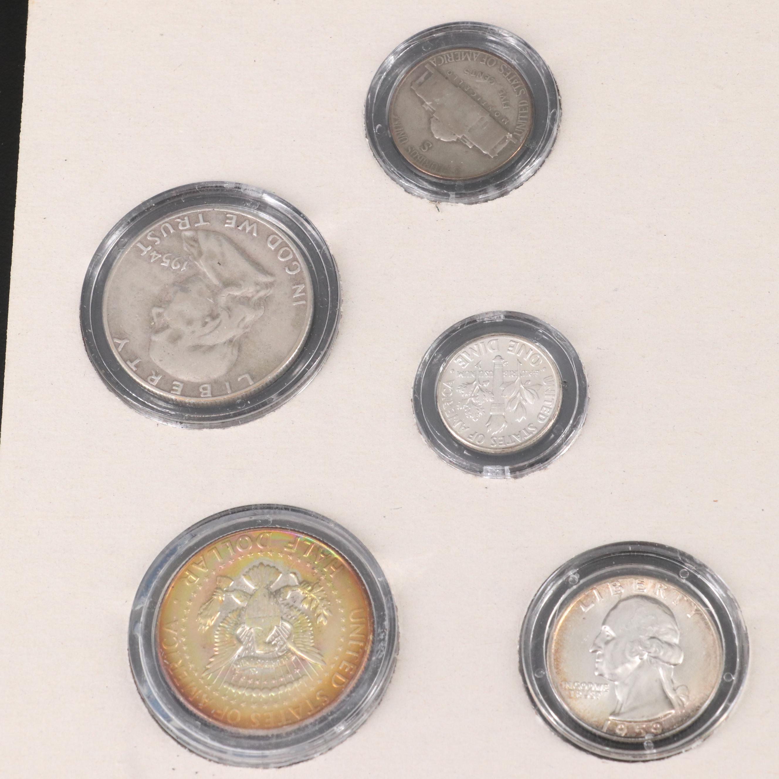 Set of Ten Silver U.S. Coins From the Last 100 Years and Two Others