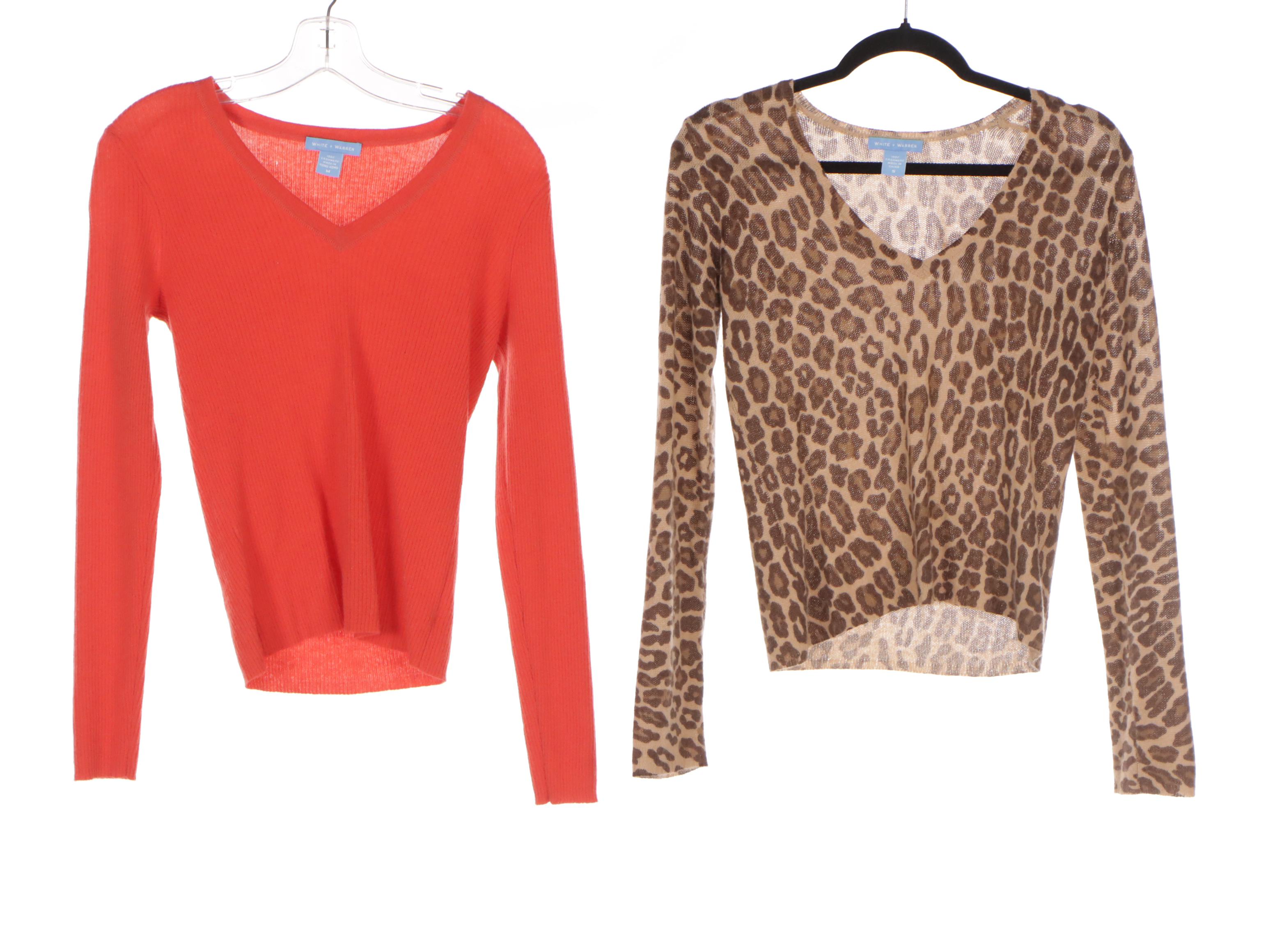 White + Warren and Other Sweaters with Ralph Lauren & More Long-Sleeve Tops