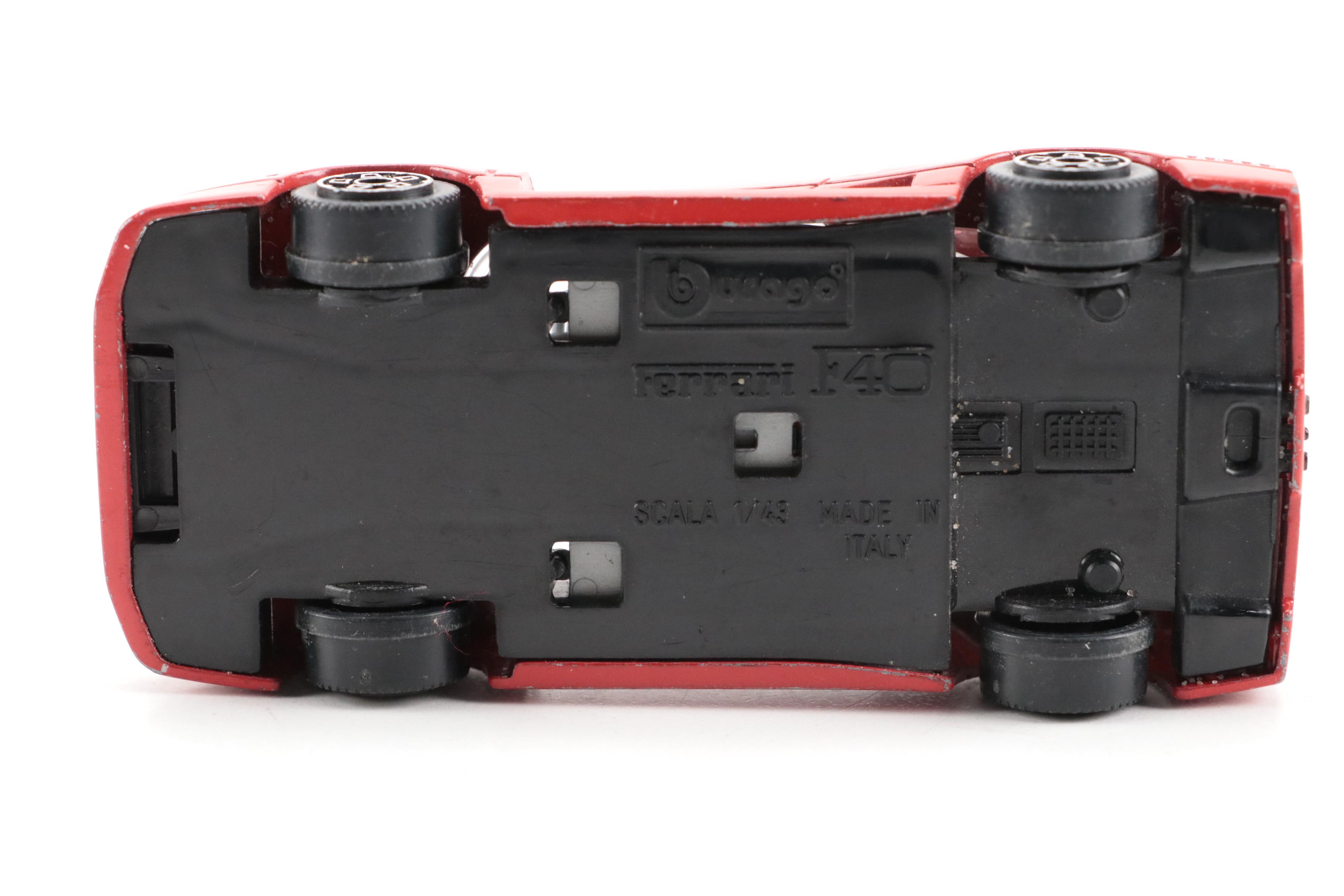 Ferrari Diecast Model Cars with "Stand On It" by Stroker Ace & Other Literature