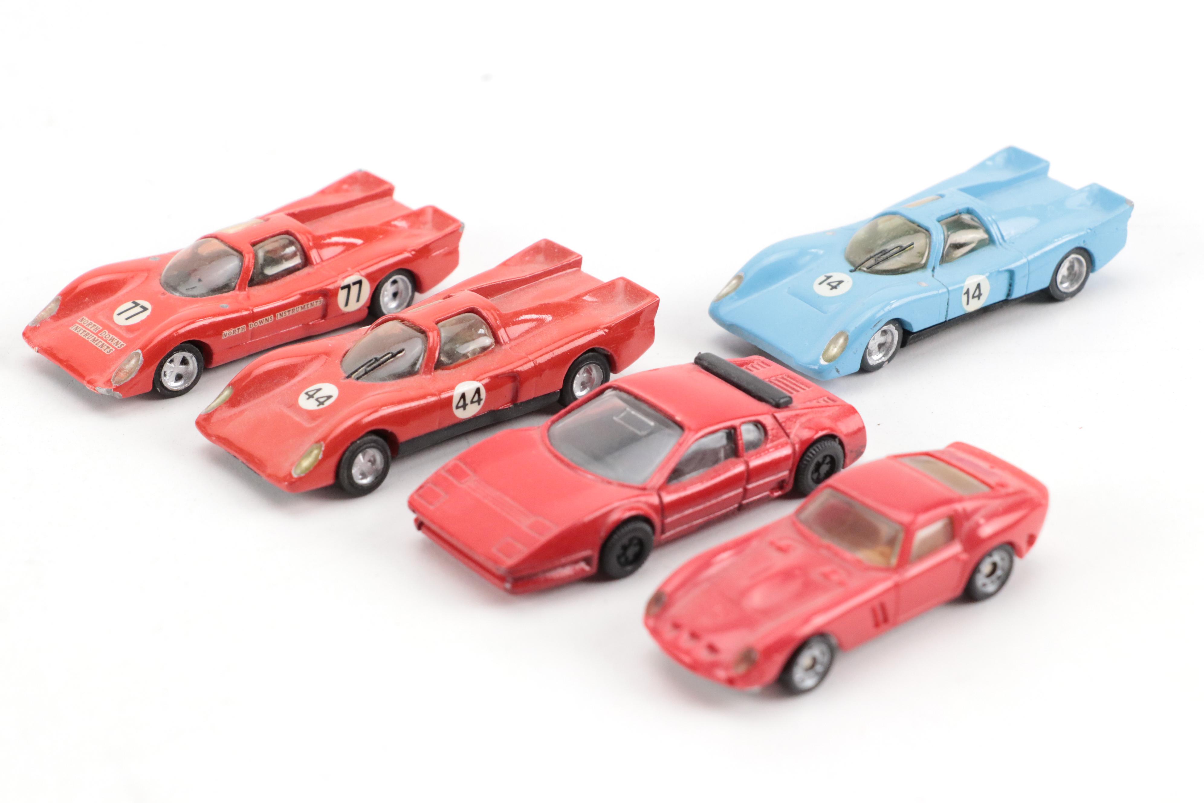 Ferrari Diecast Model Cars with "Stand On It" by Stroker Ace & Other Literature