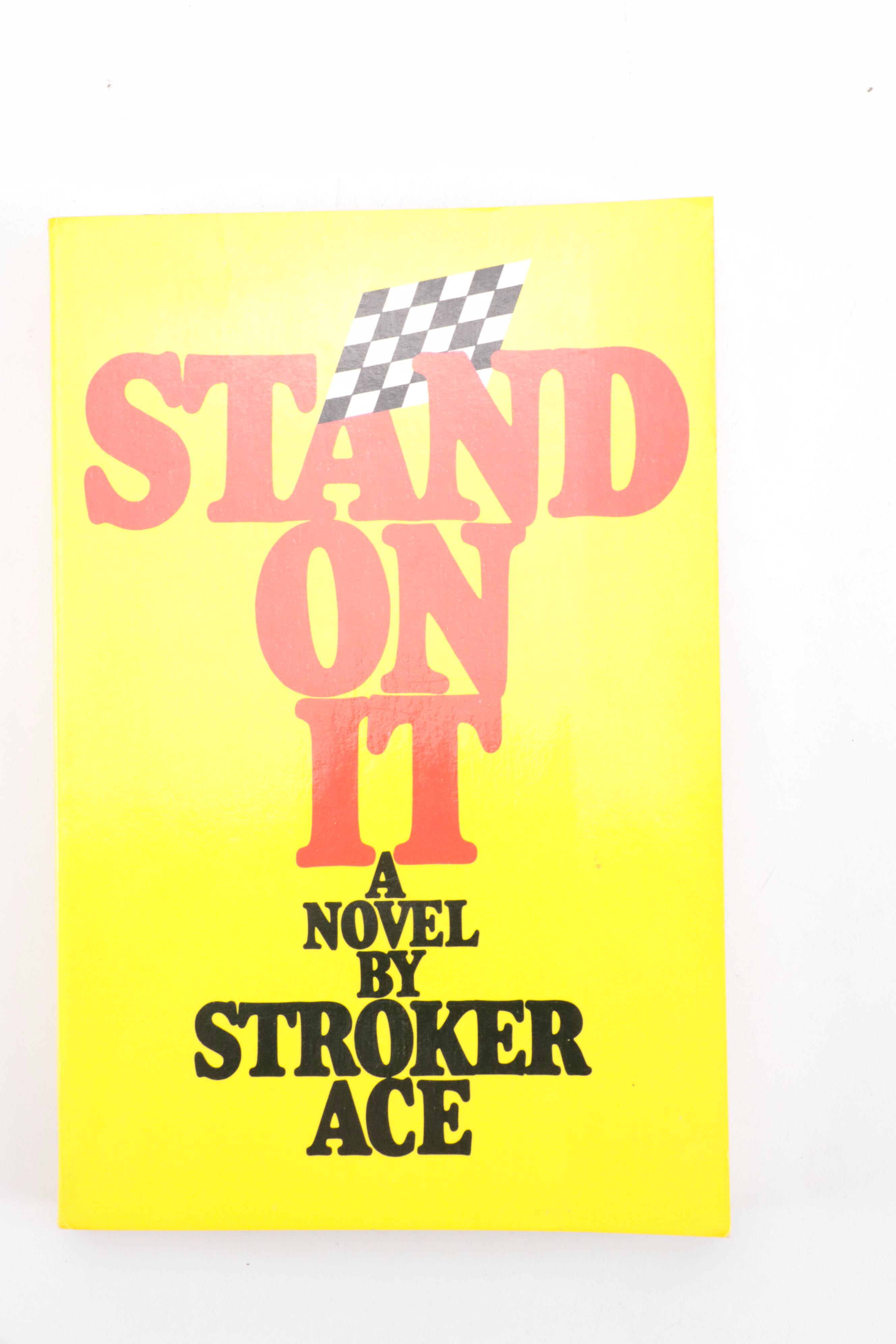 Ferrari Diecast Model Cars with "Stand On It" by Stroker Ace & Other Literature