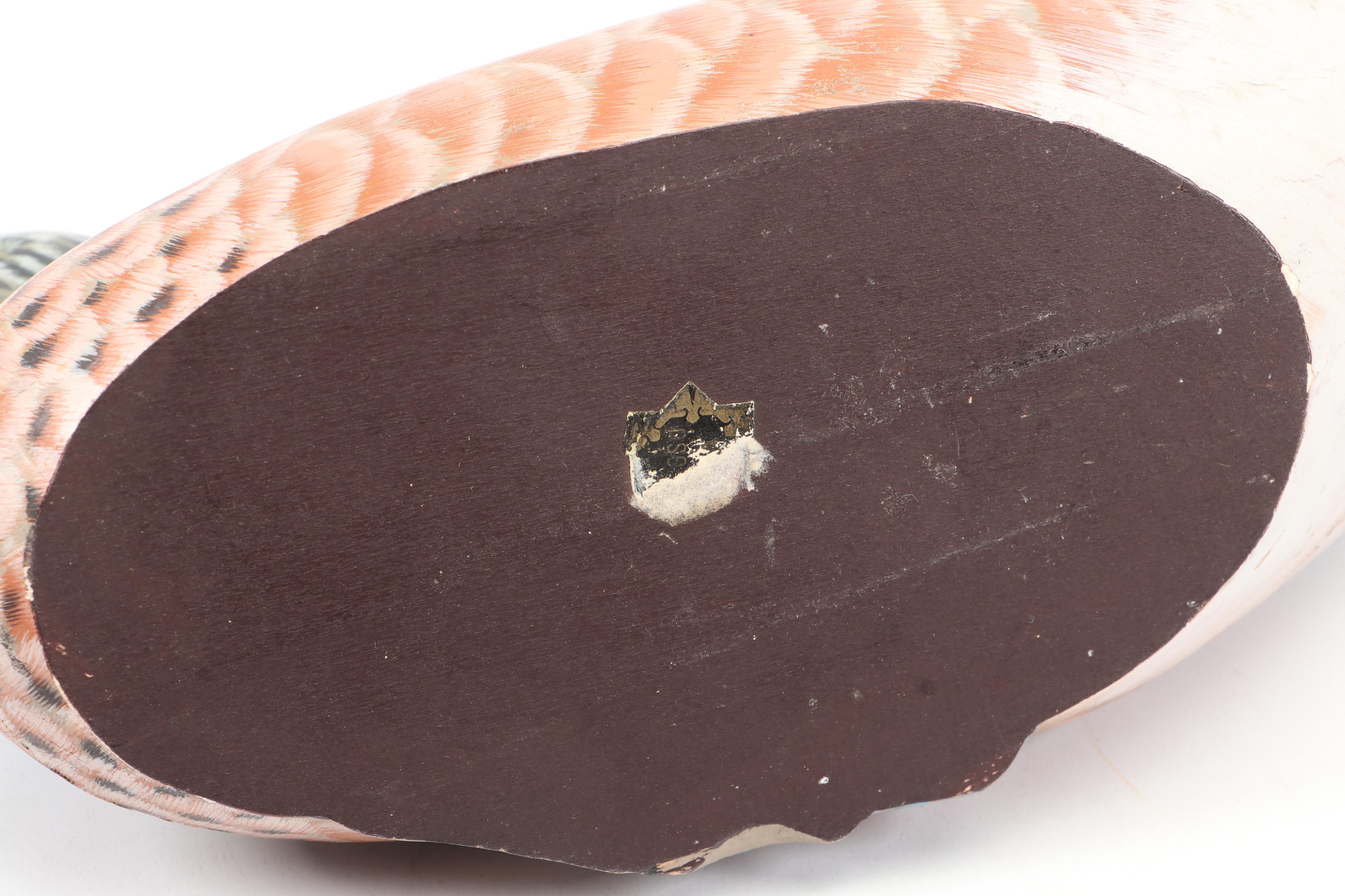 Hand-Painted and Carved Duck Decoy