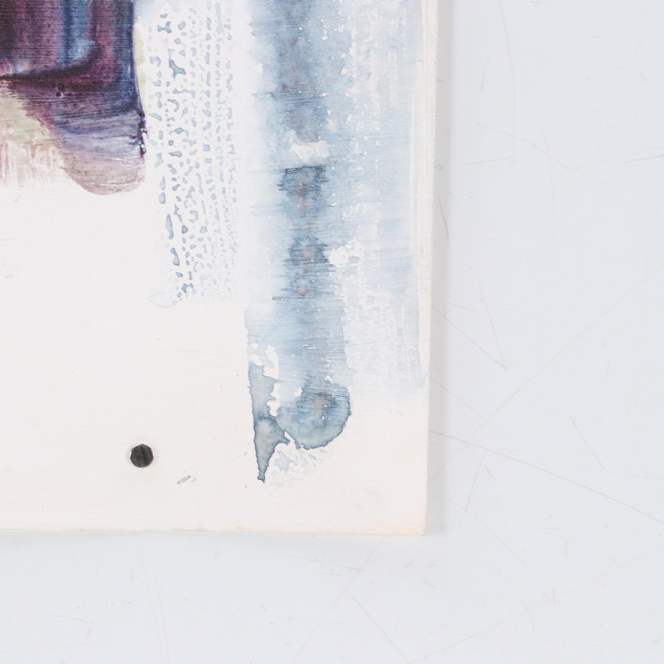 Jack Meanwell Modern Watercolor Portrait, 1981