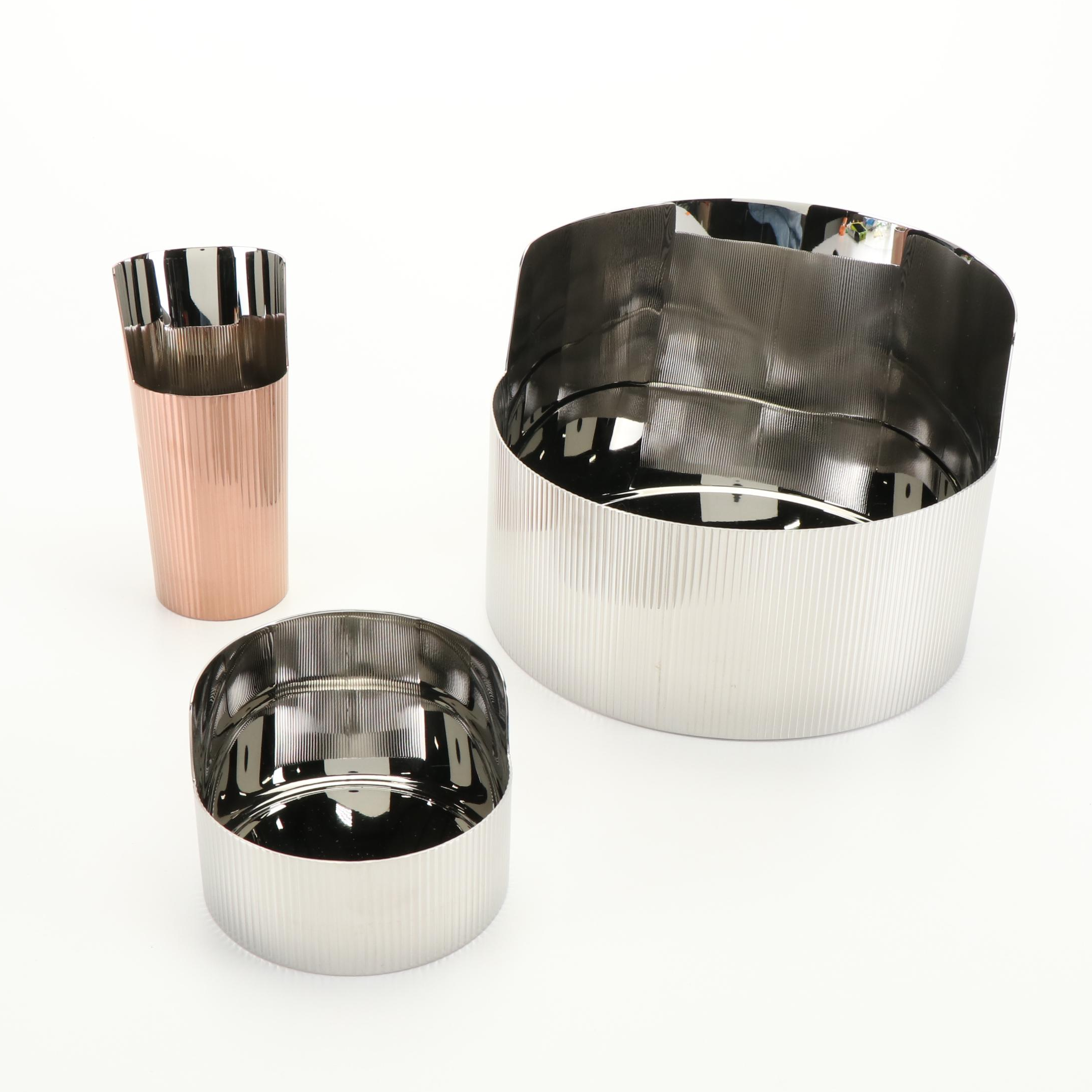 Georg Jensen "Urkiola" Serving Bowls and Pitcher