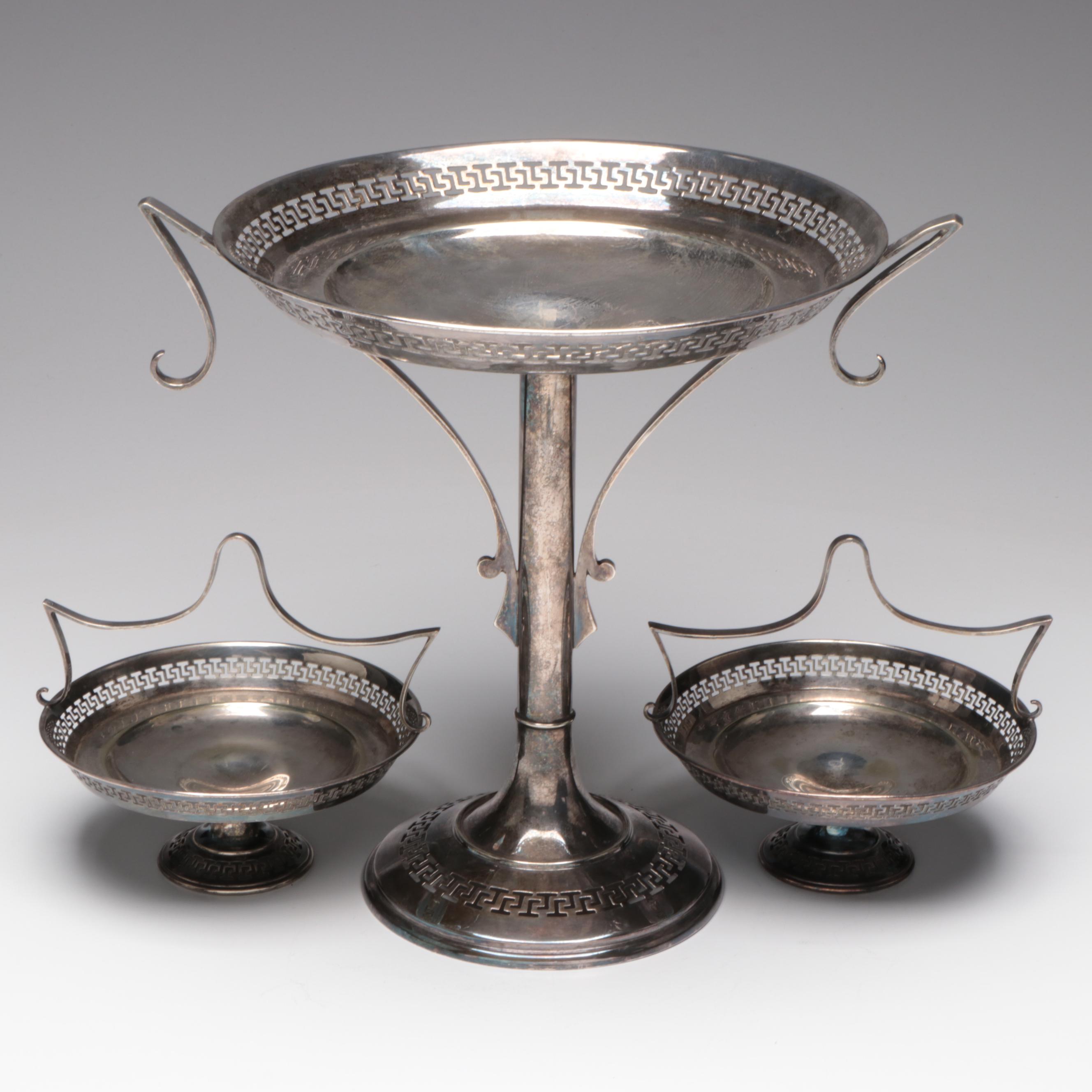 Fenton Brothers Sheffield Silver Plate Centerpiece Epergne