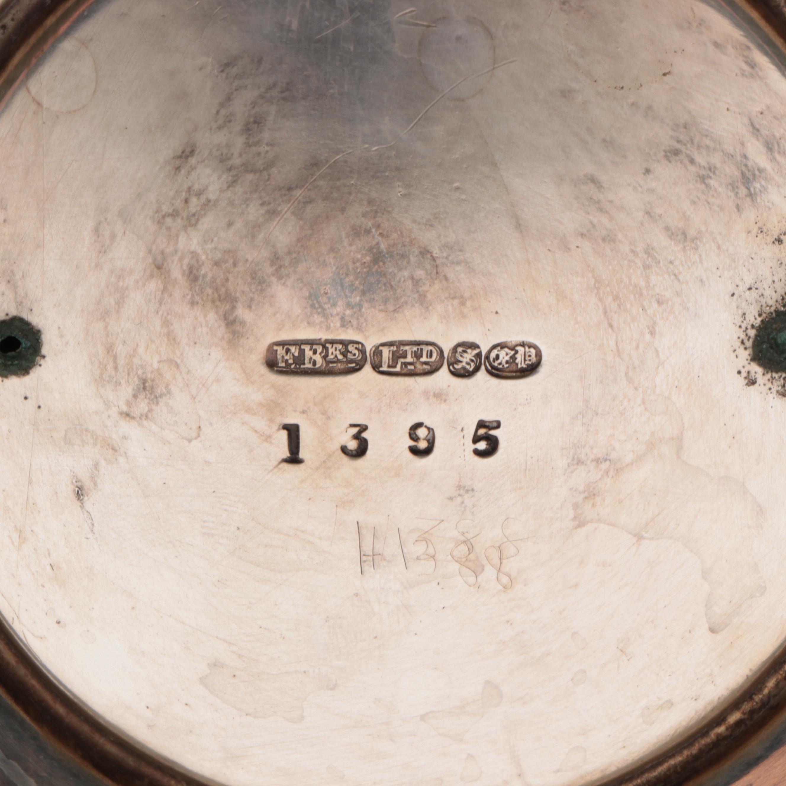 Fenton Brothers Sheffield Silver Plate Centerpiece Epergne